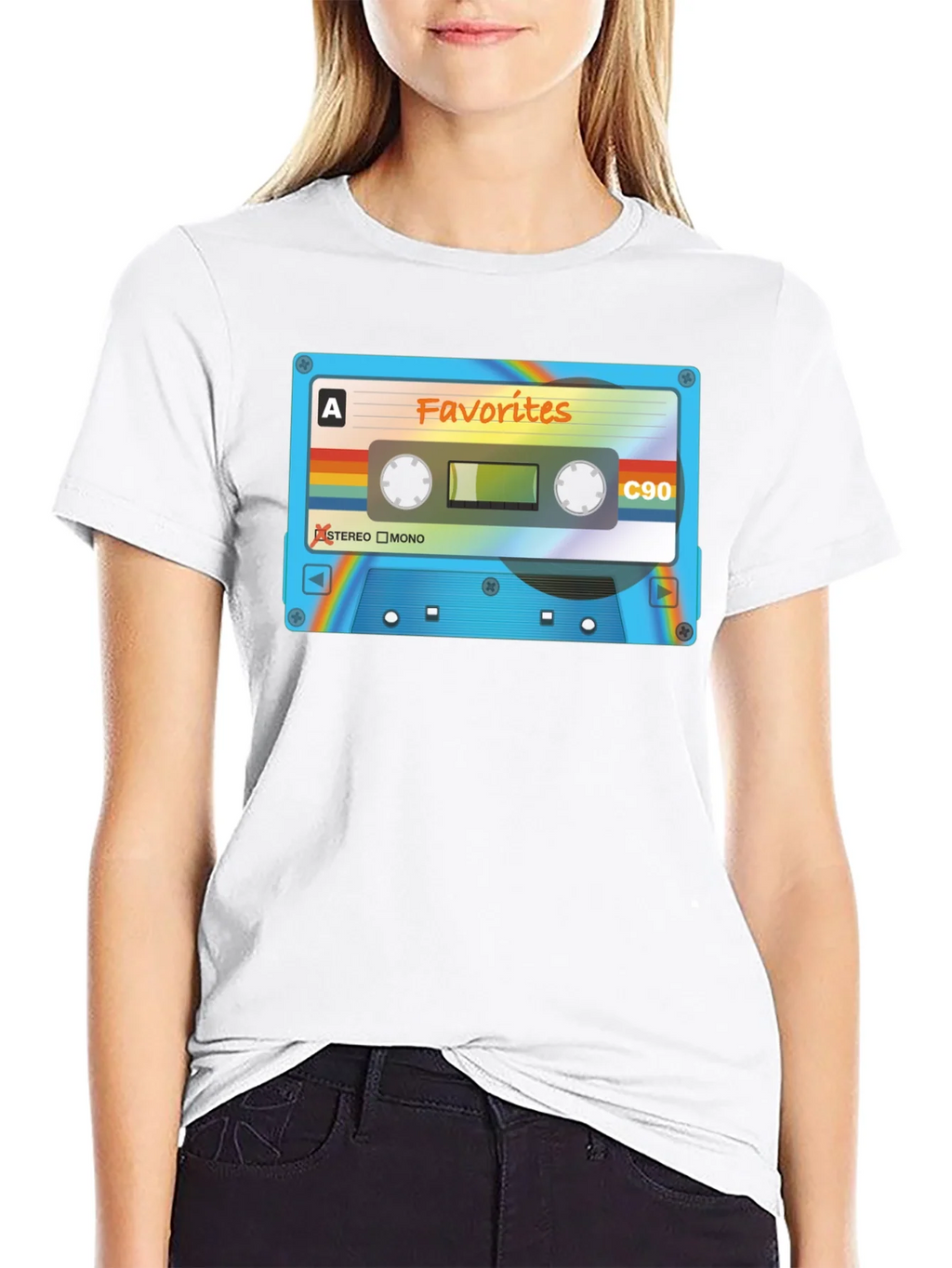 Retro Cassette Tape Graphic Tee