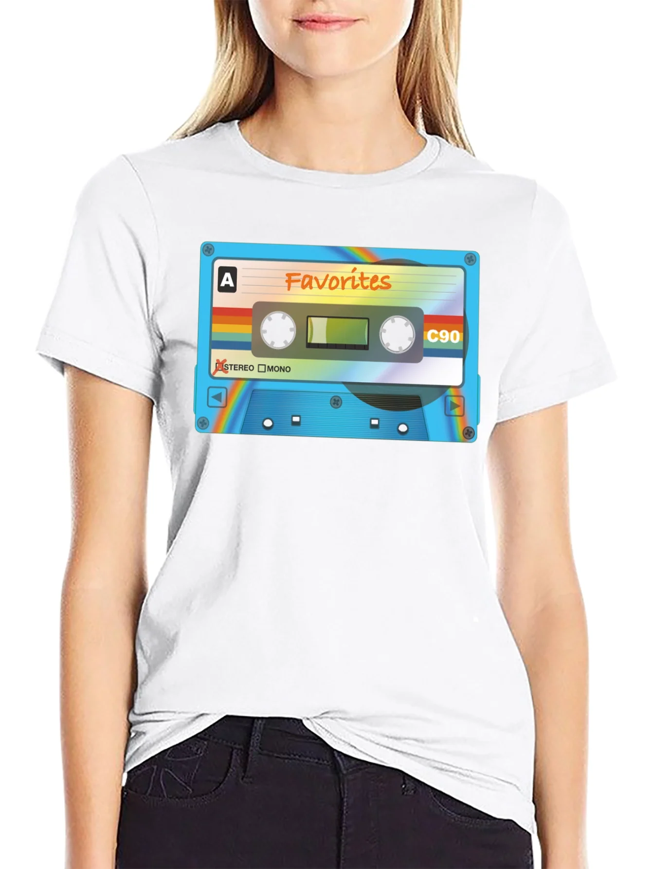 Retro Cassette Tape Graphic Tee