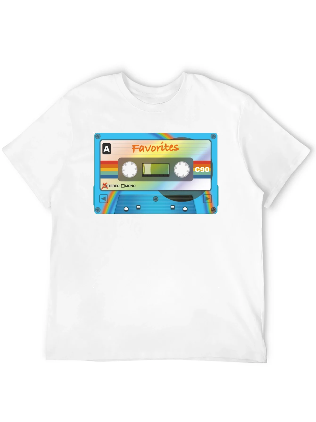 Retro Cassette Tape Graphic Tee