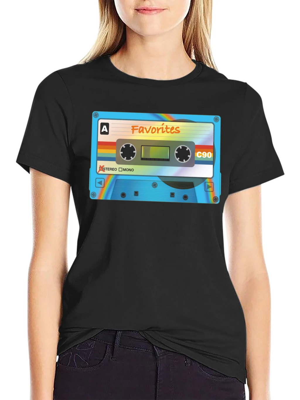 Retro Cassette Tape Graphic Tee