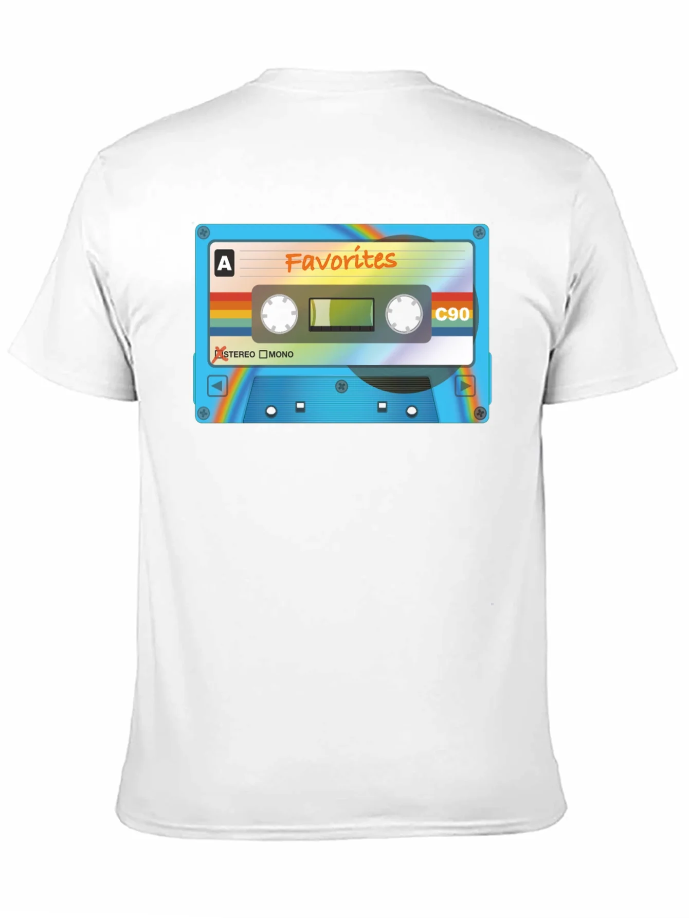 Retro Cassette Tape Graphic Tee