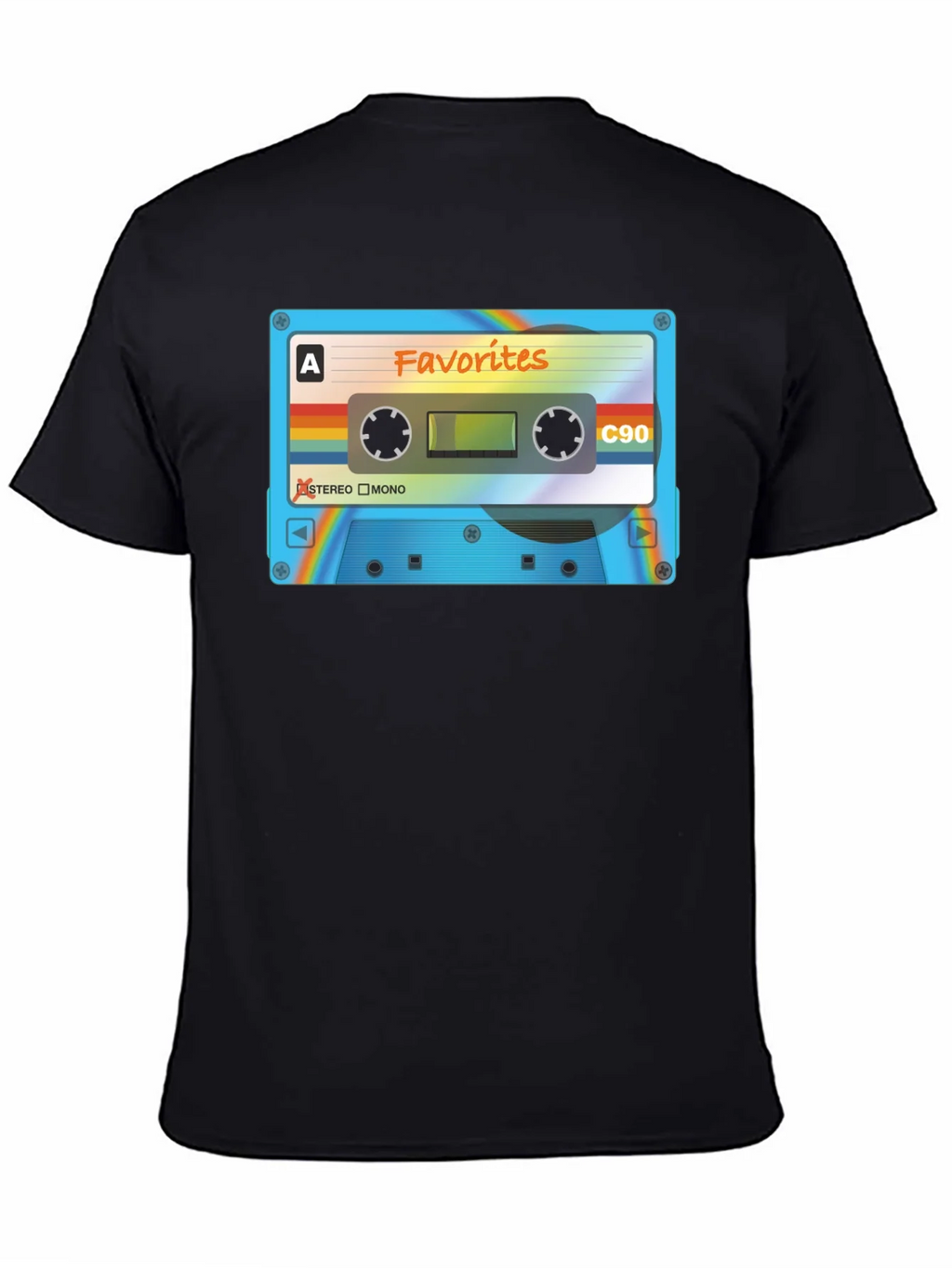 Retro Cassette Tape Graphic Tee