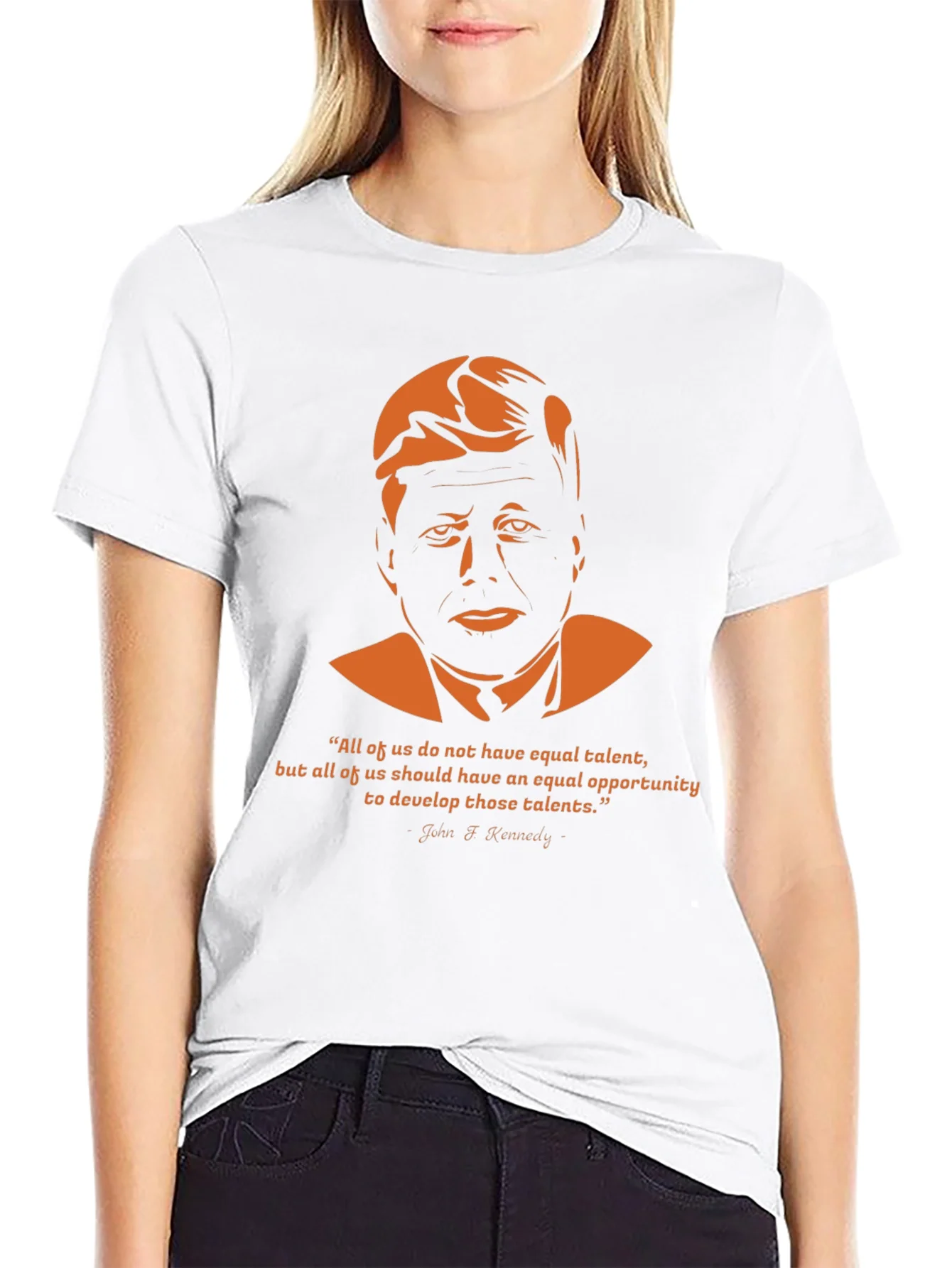 JFK Quote Graphic Tee - Equal Opportunity