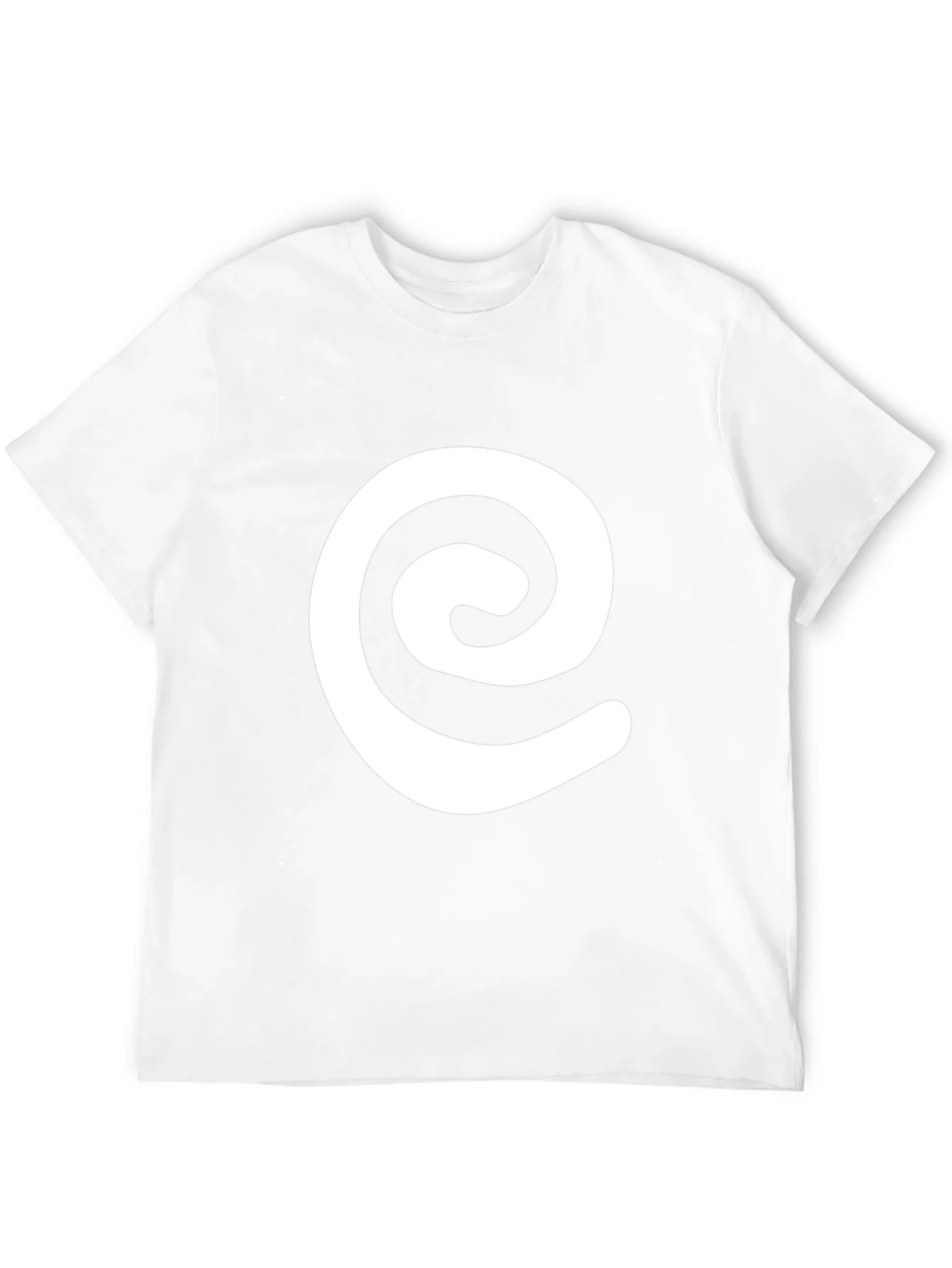 Swirl Graphic Black Tee