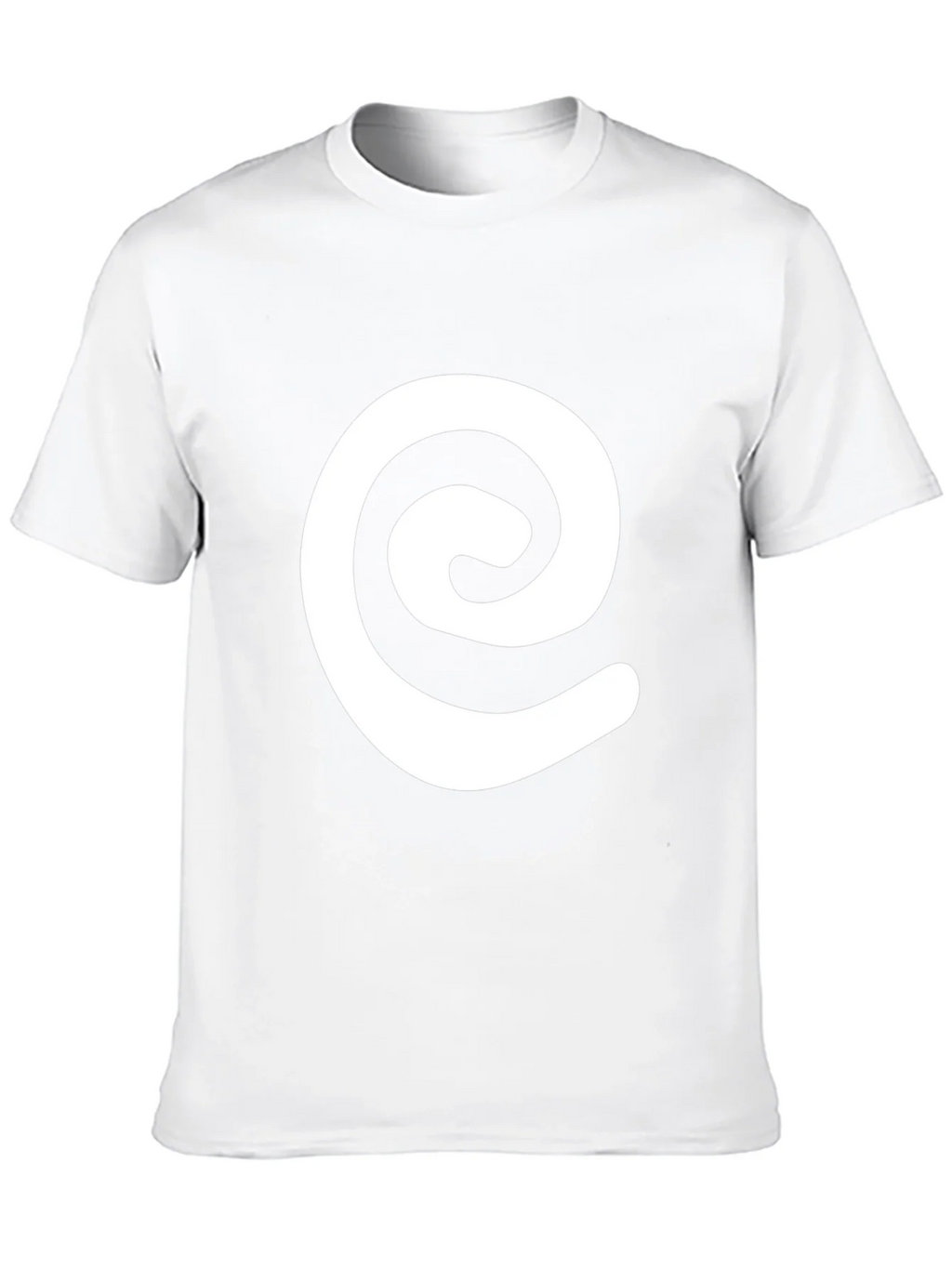 Swirl Graphic Black Tee
