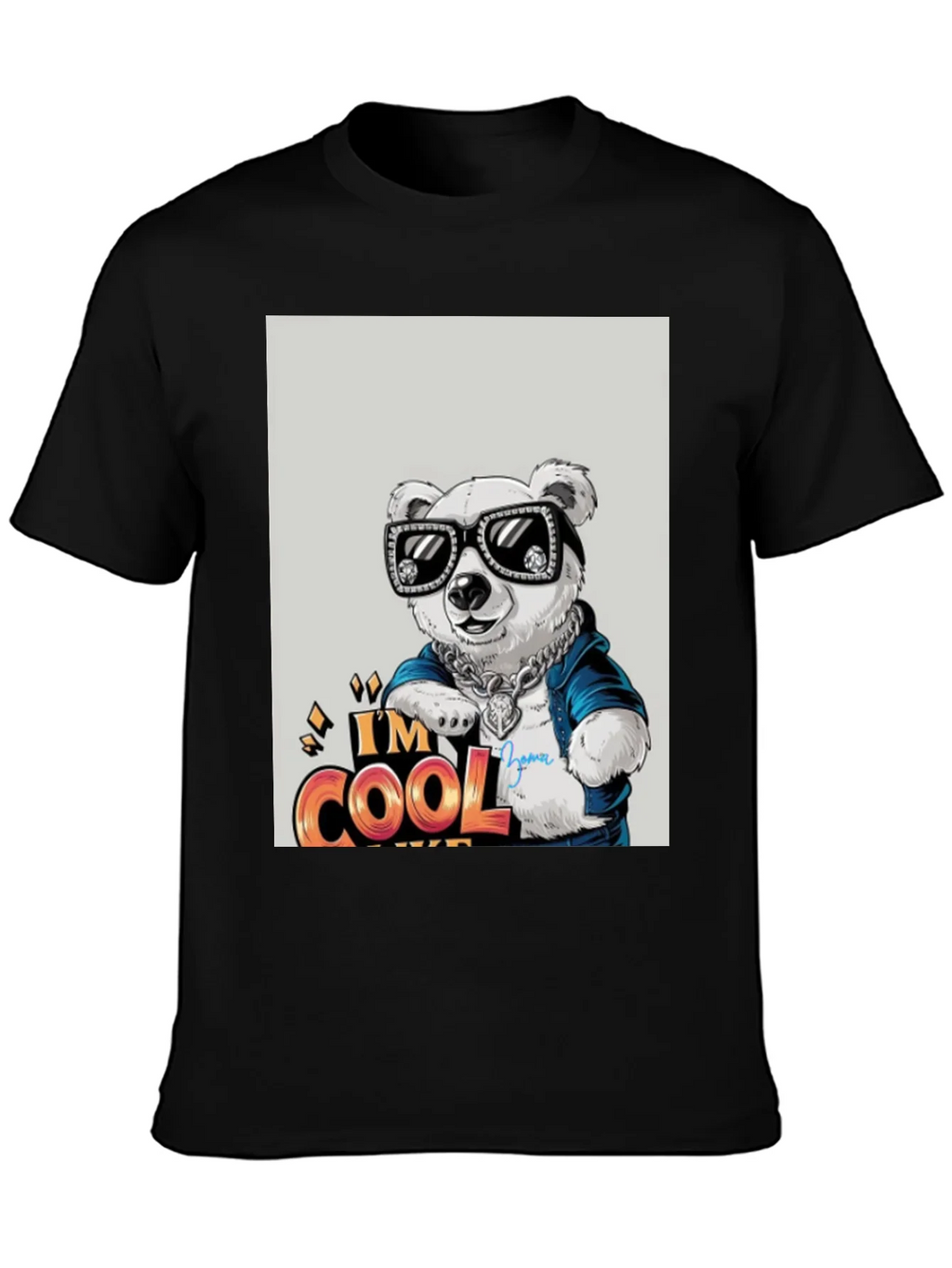 Cool Bear Graphic Tee - Trendy Streetwear