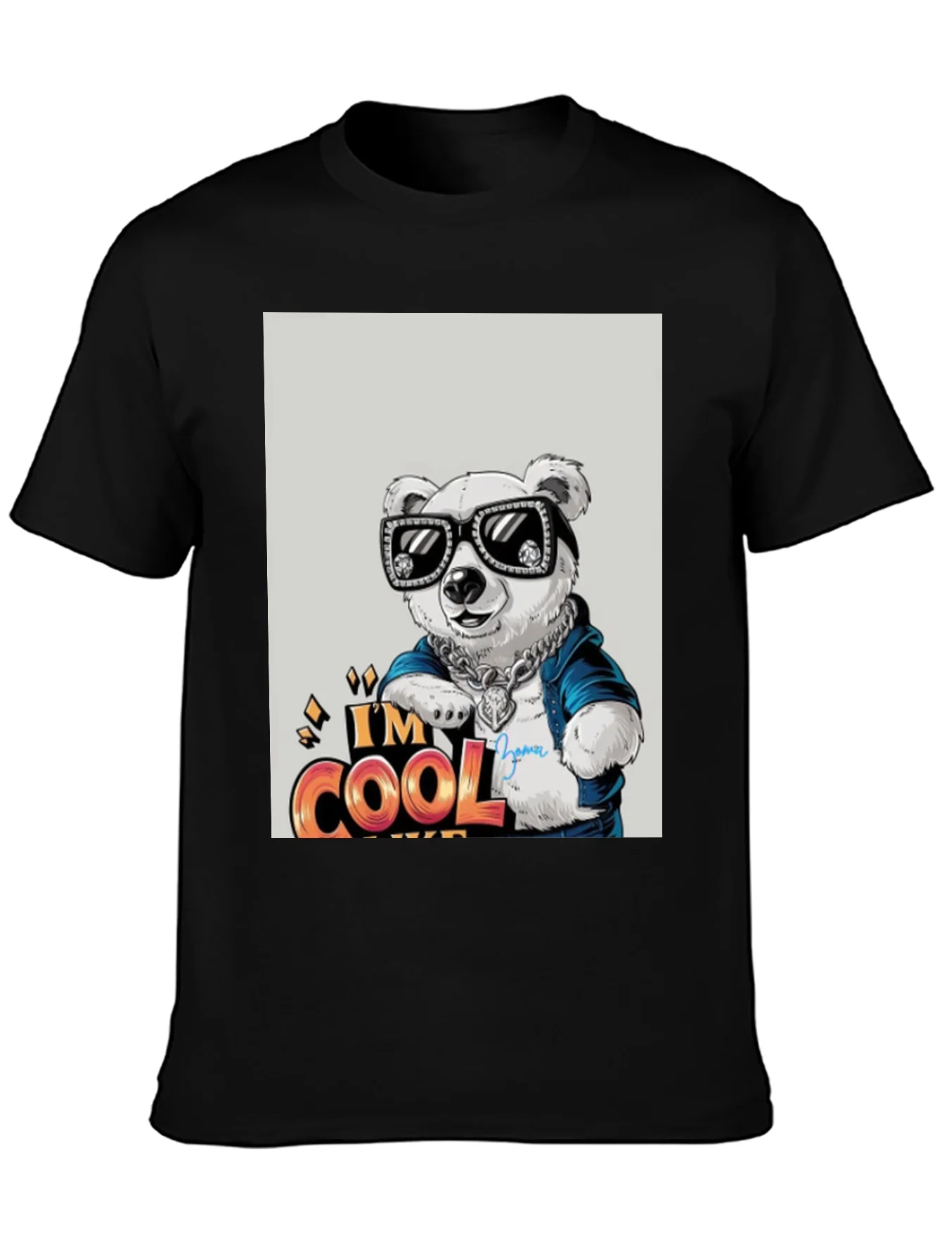 Cool Bear Graphic Tee - Trendy Streetwear