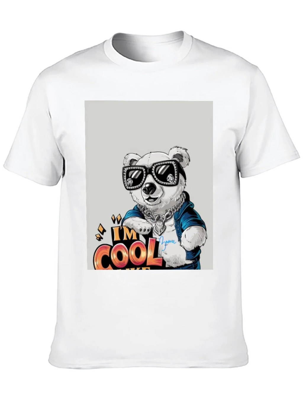 Cool Bear Graphic Tee - Trendy Streetwear