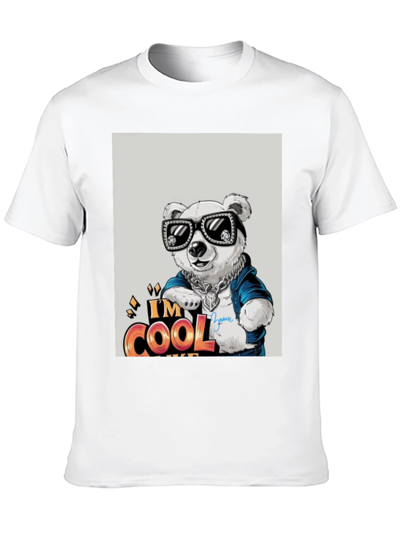 Cool Bear Graphic Tee - Trendy Streetwear