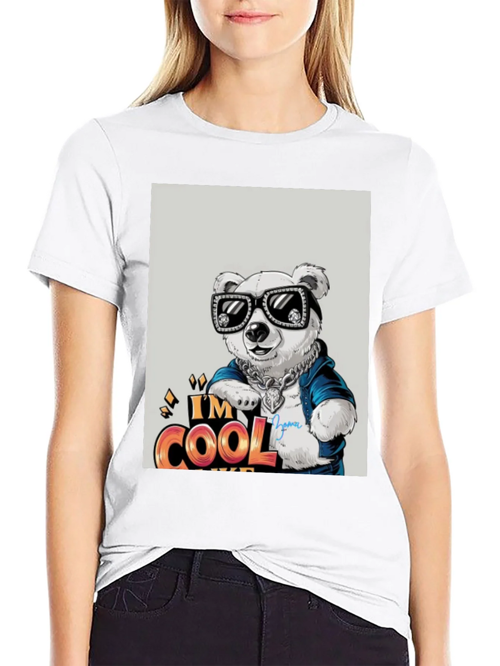 Cool Bear Graphic Tee - Trendy Streetwear