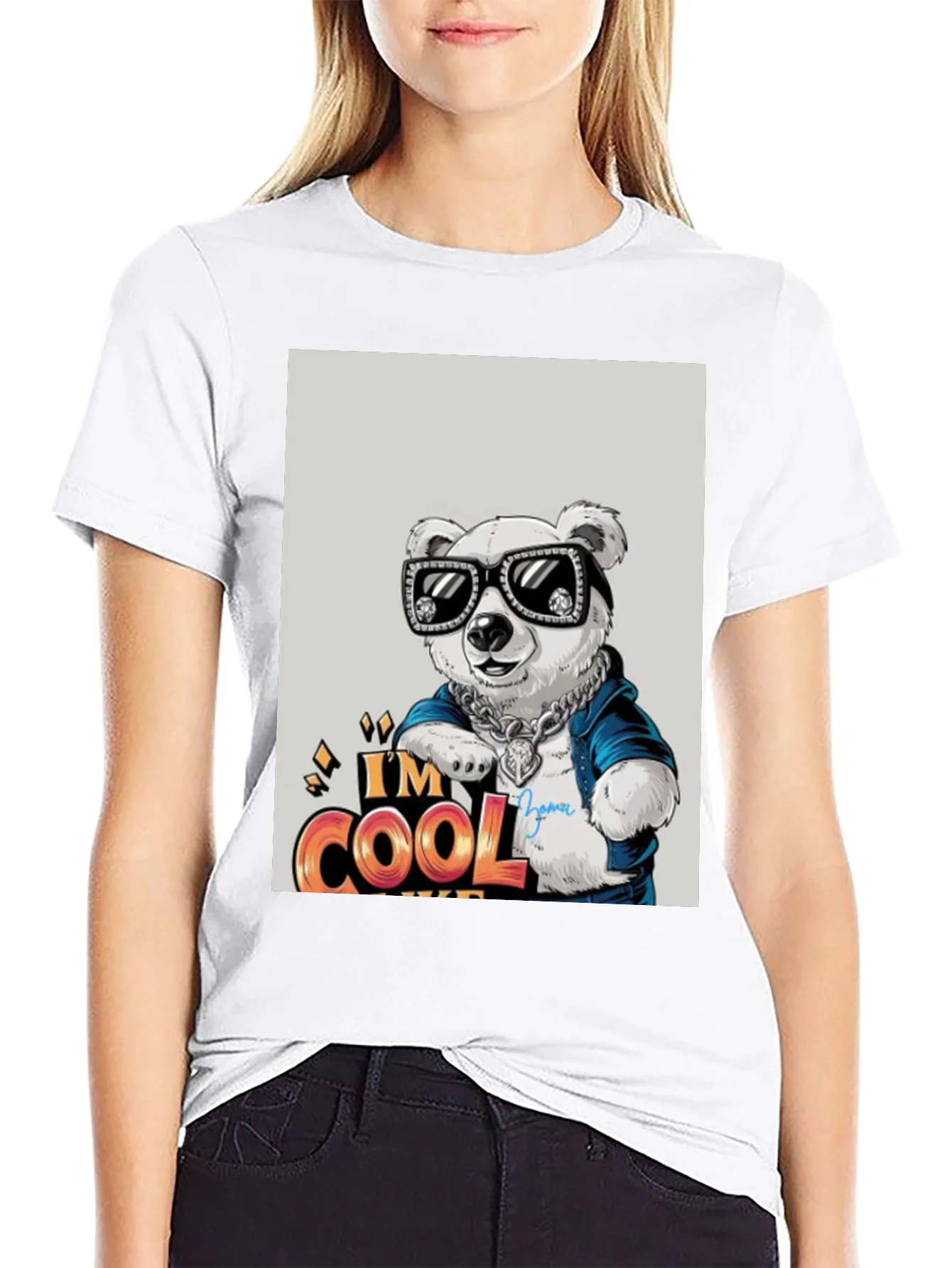 Cool Bear Graphic Tee - Trendy Streetwear