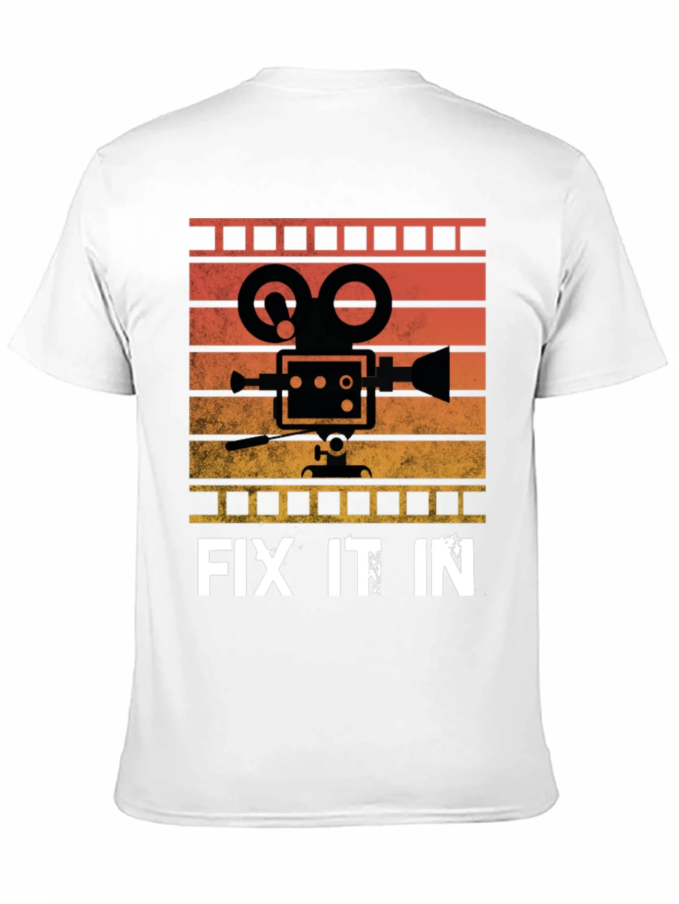 Vintage Film Camera T-Shirt - Fix It In Post