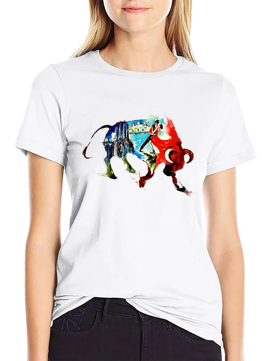 Bull Silhouette Istanbul T-Shirt