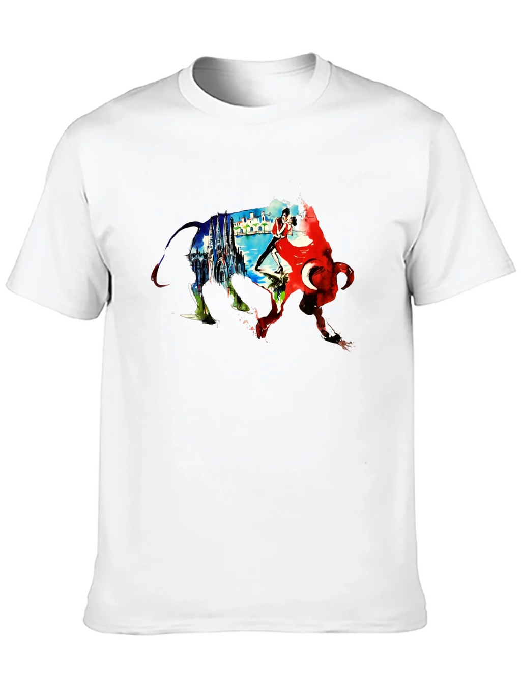 Bull Silhouette Istanbul T-Shirt