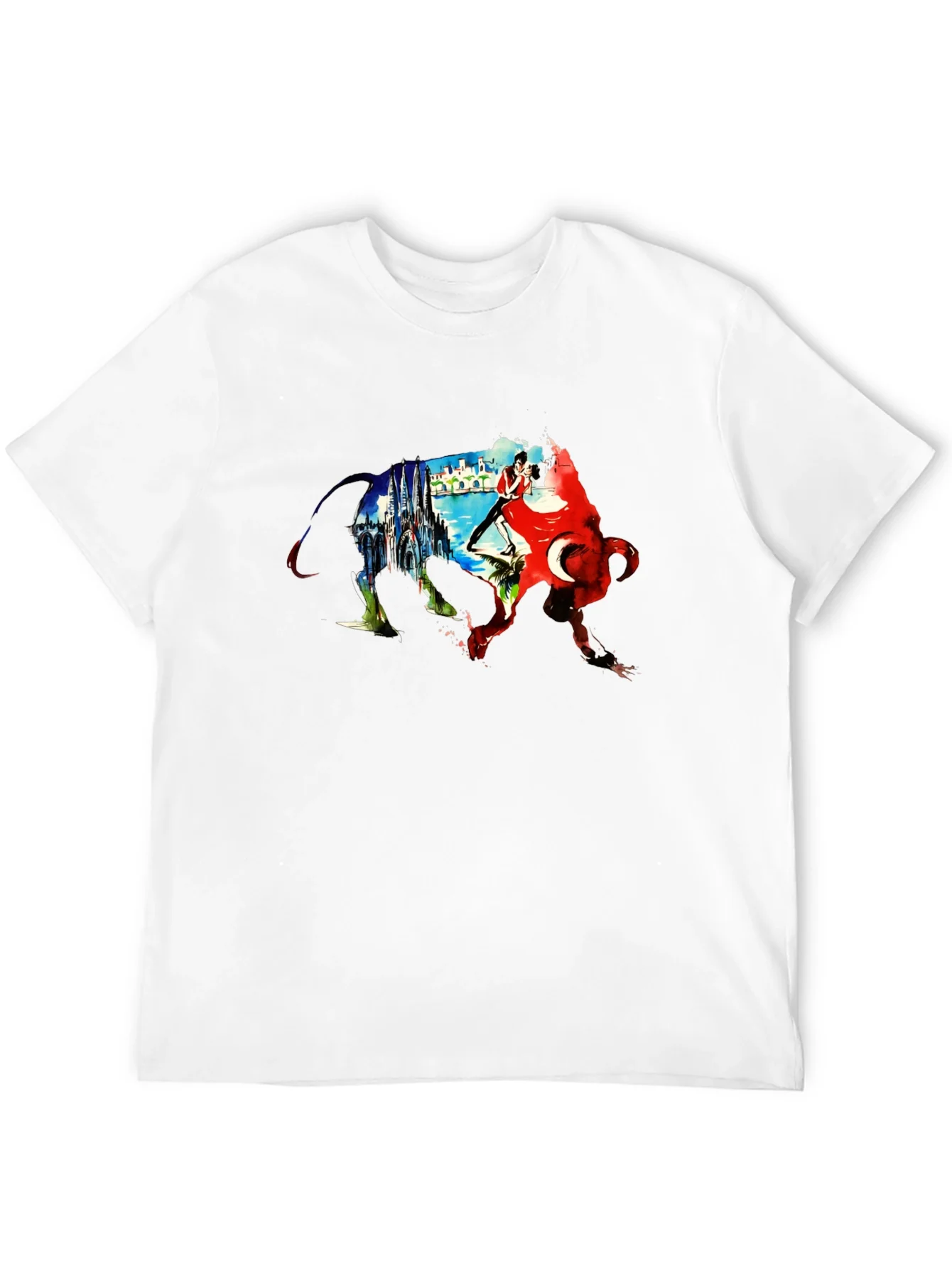 Bull Silhouette Istanbul T-Shirt