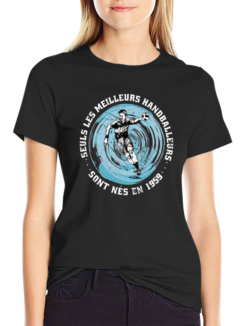 Handball Player Graphic Tee - Born in 1959