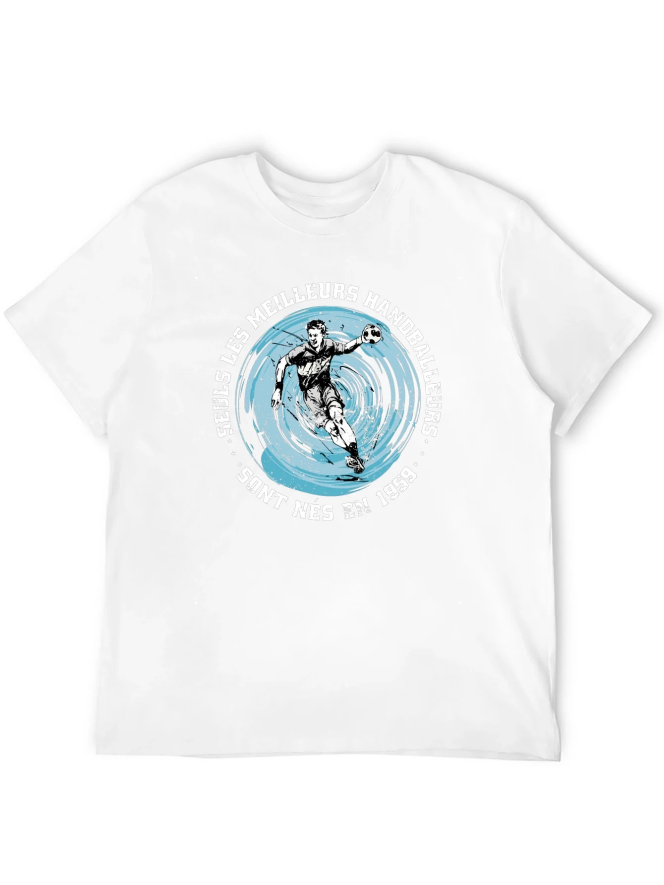 Handball Player Graphic Tee - Born in 1959