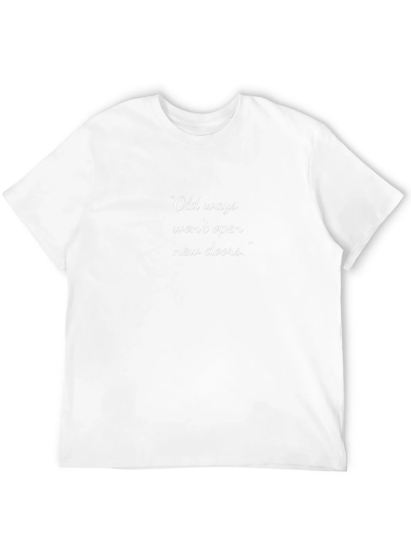 Inspirational Quote Black T-Shirt