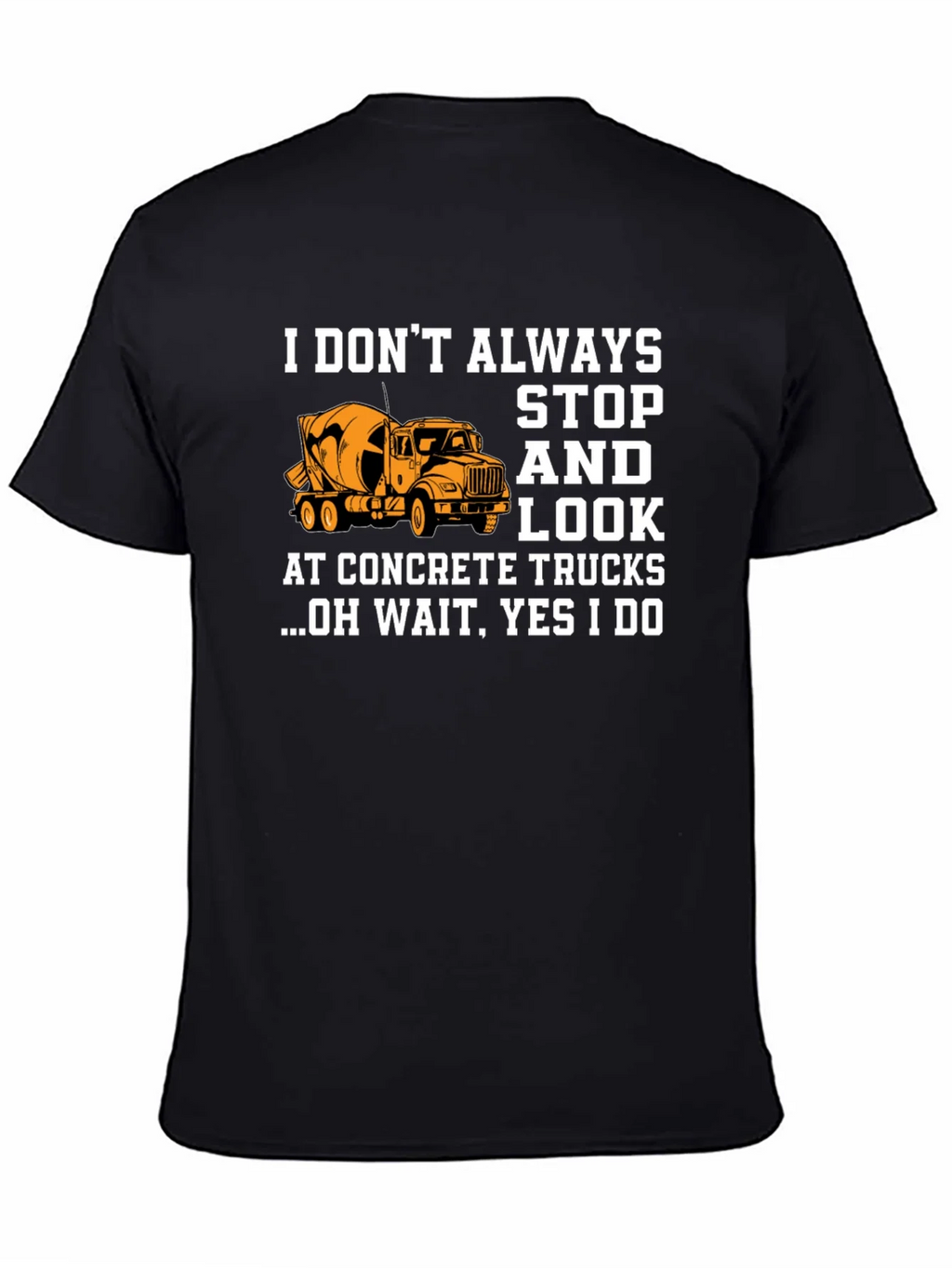 Concrete Truck Lover Graphic T-Shirt