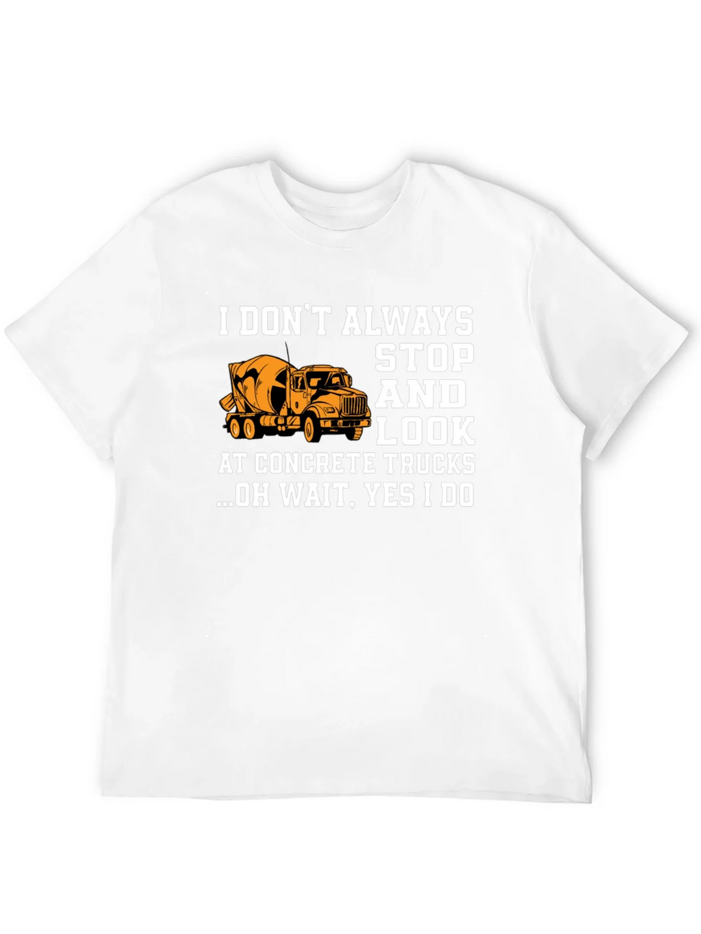 Concrete Truck Lover Graphic T-Shirt