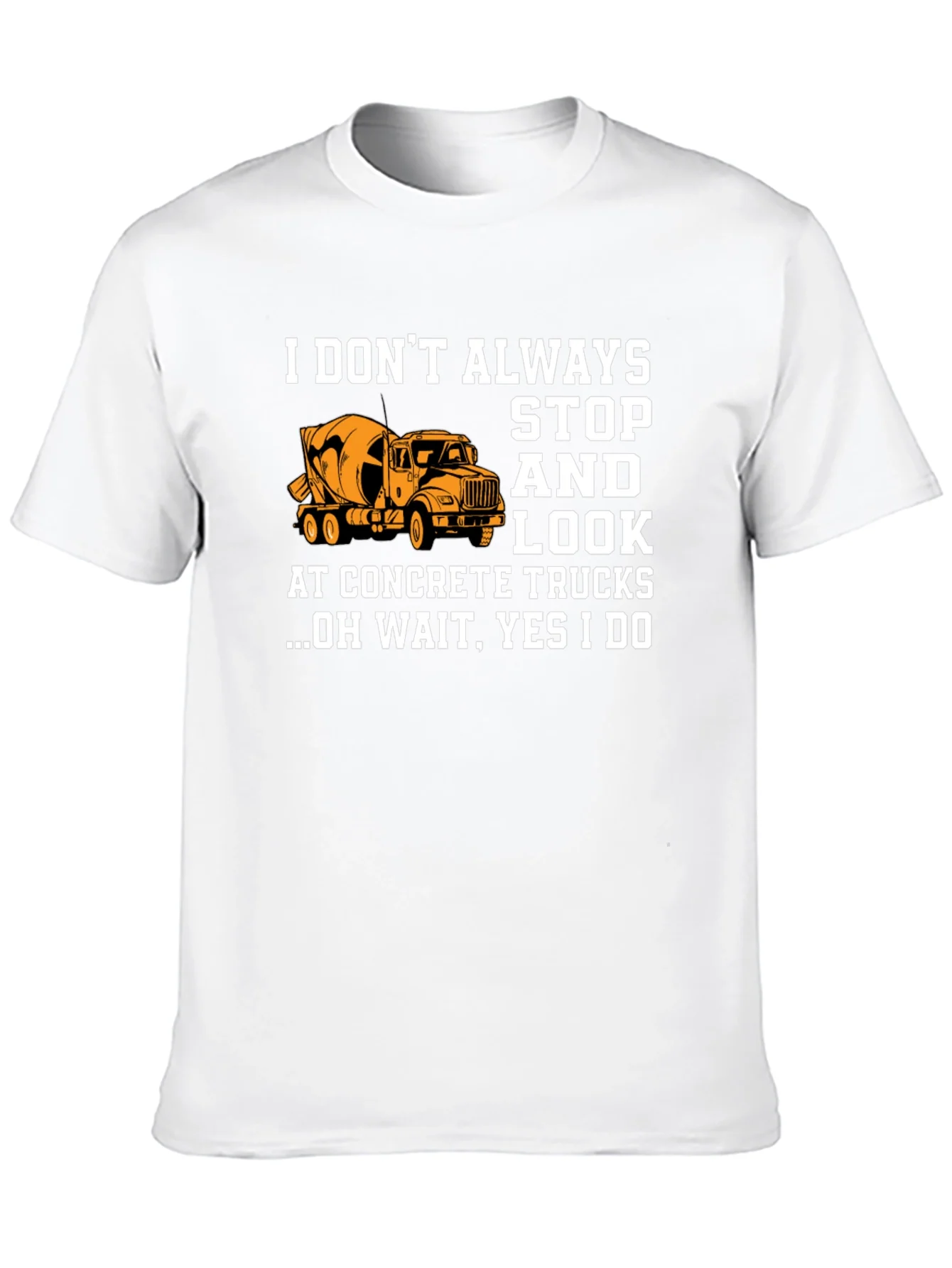 Concrete Truck Lover Graphic T-Shirt