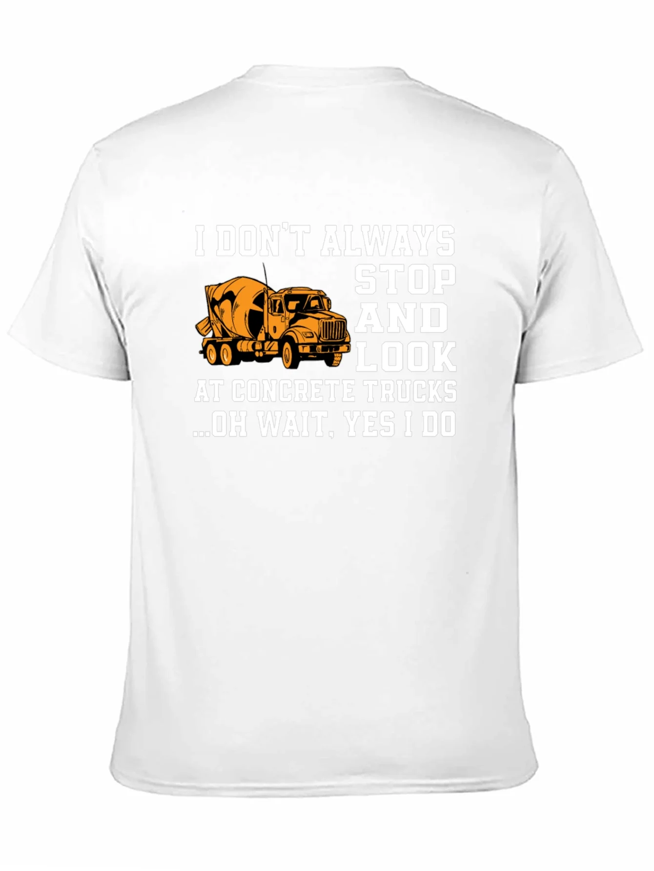 Concrete Truck Lover Graphic T-Shirt