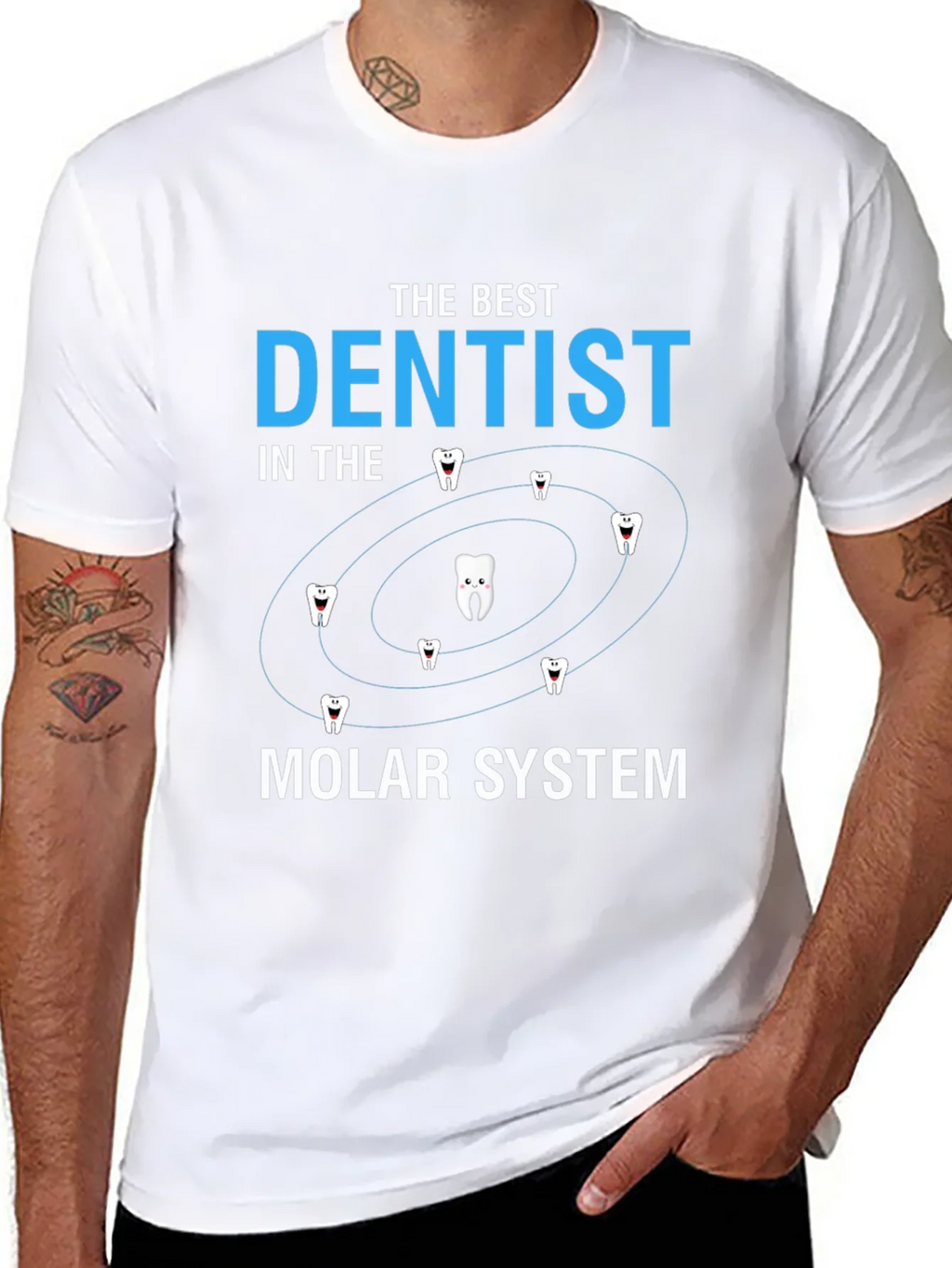 The Best Dentist Molar System T-Shirt