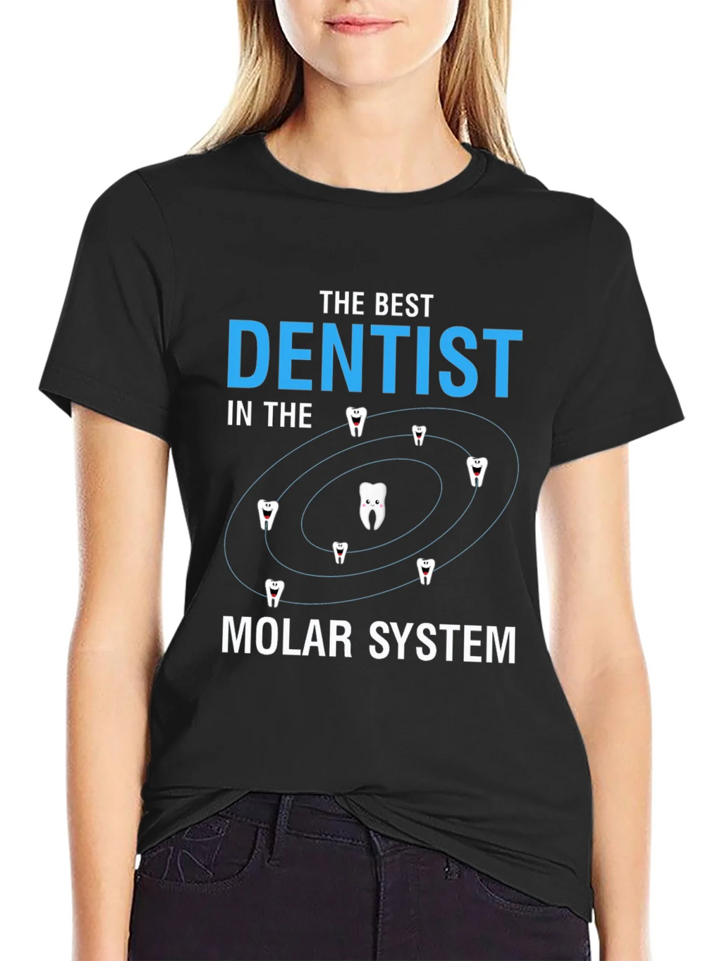 The Best Dentist Molar System T-Shirt