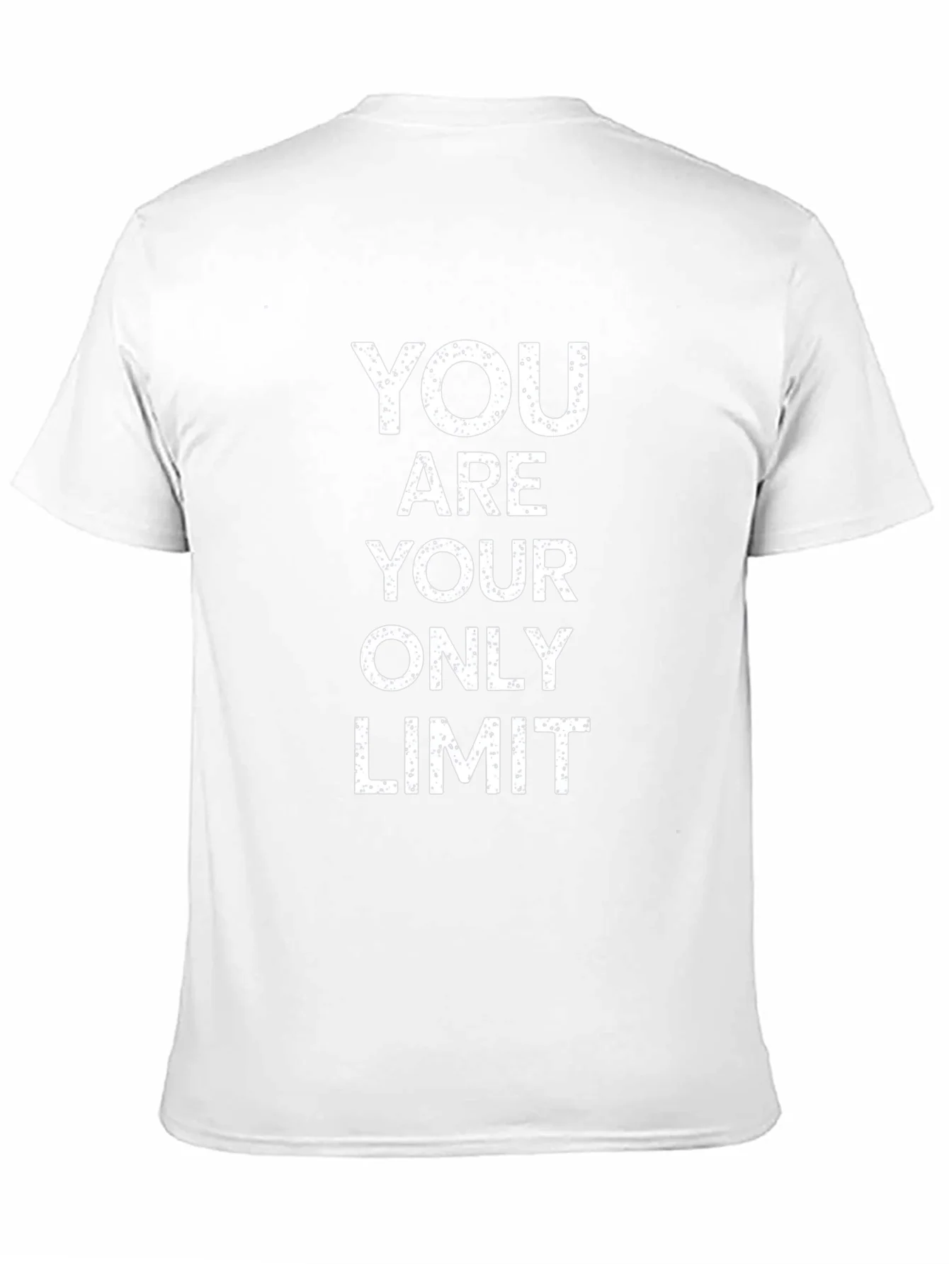 Motivational T-Shirt: You Are Your Only Limit - Black