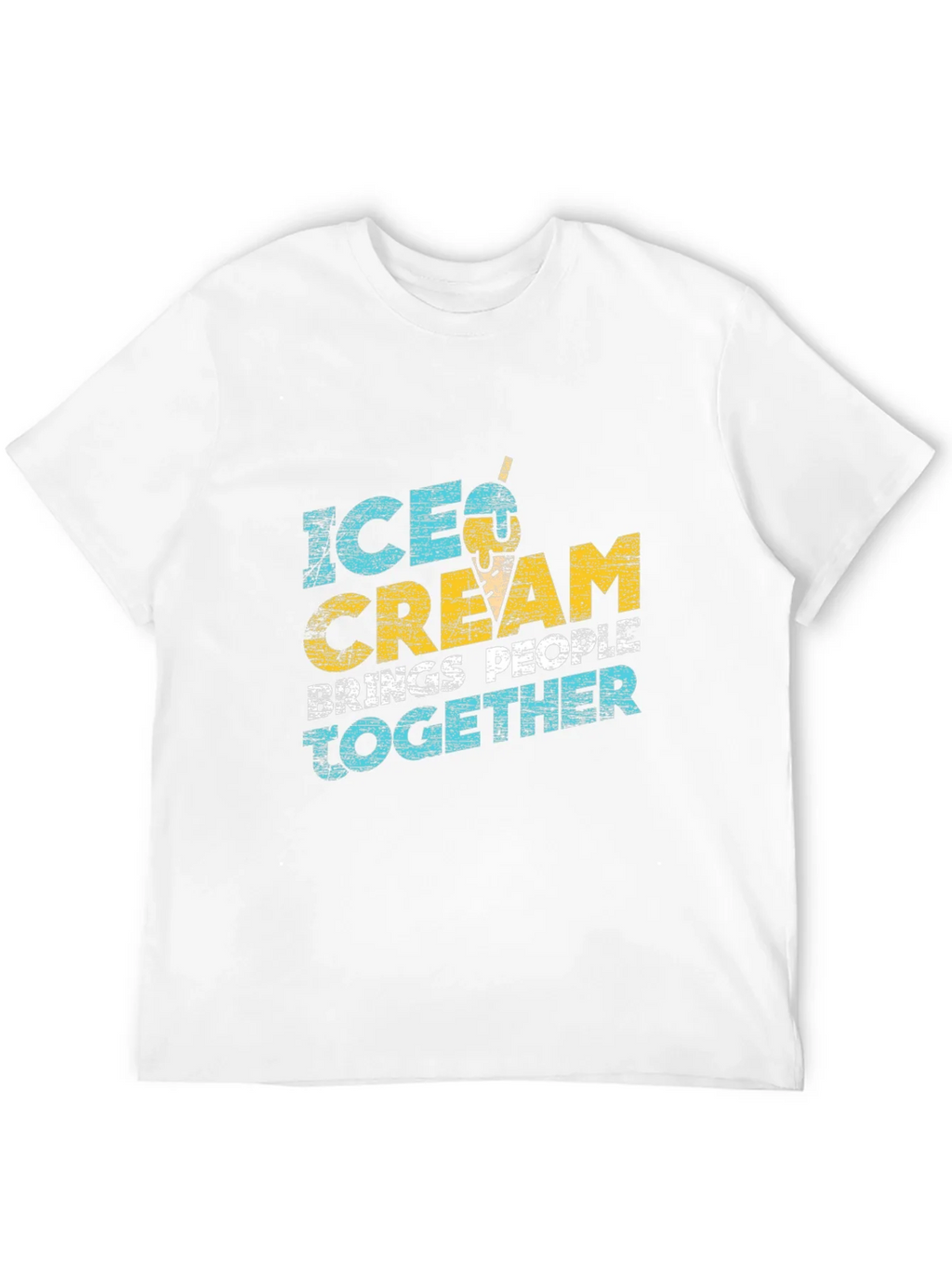 Ice Cream Brings People Together Graphic Tee