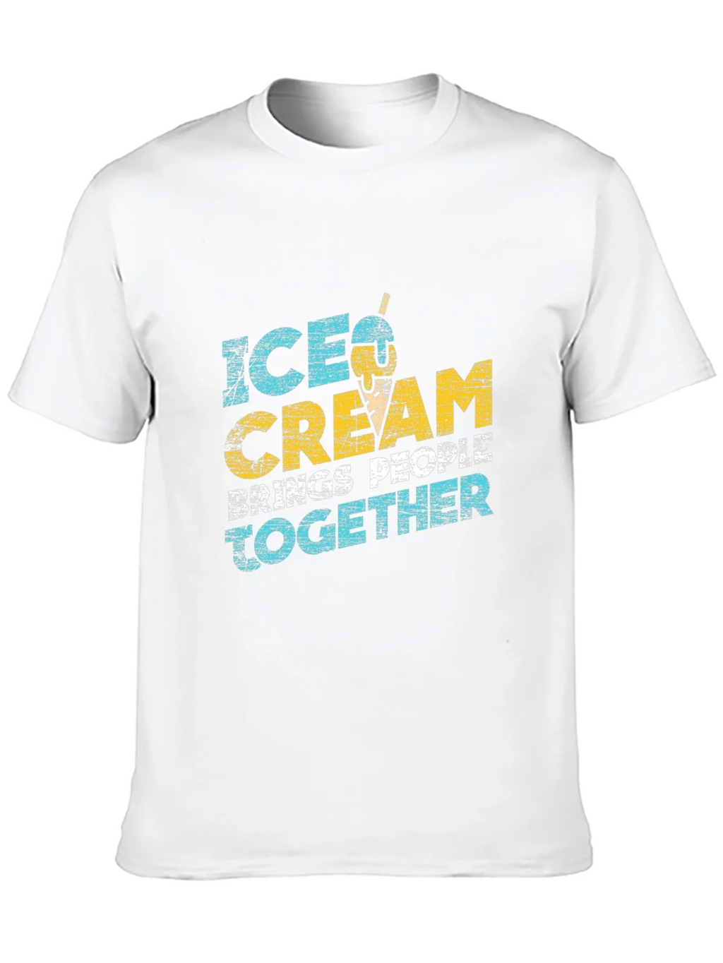 Ice Cream Brings People Together Graphic Tee