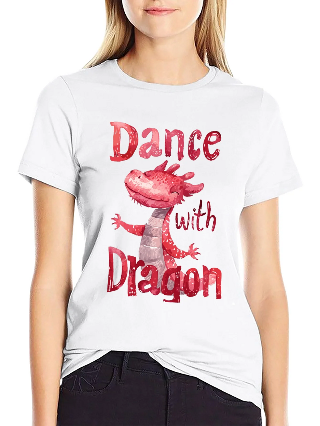 Dance With Dragon Graphic T-Shirt