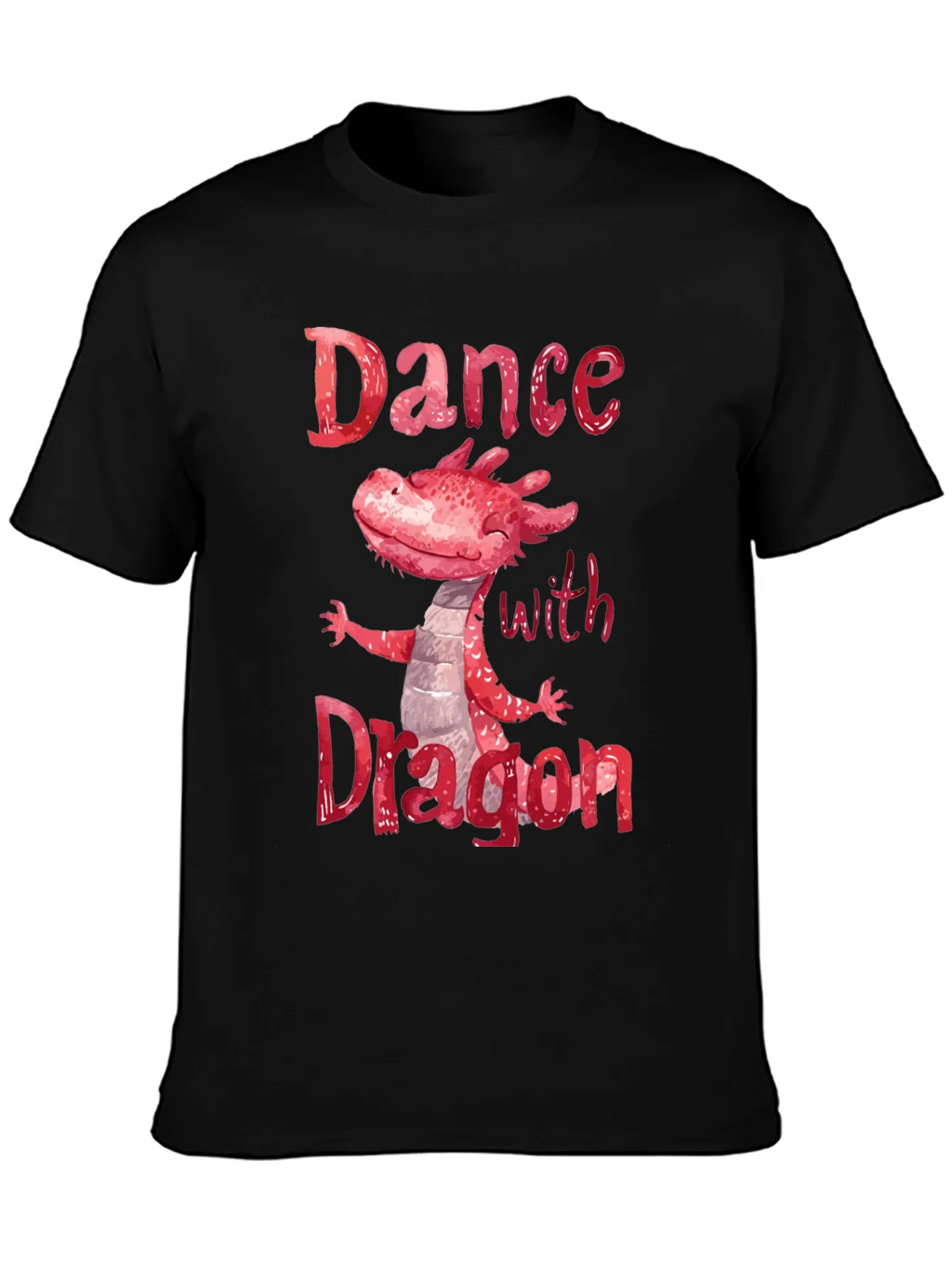 Dance With Dragon Graphic T-Shirt