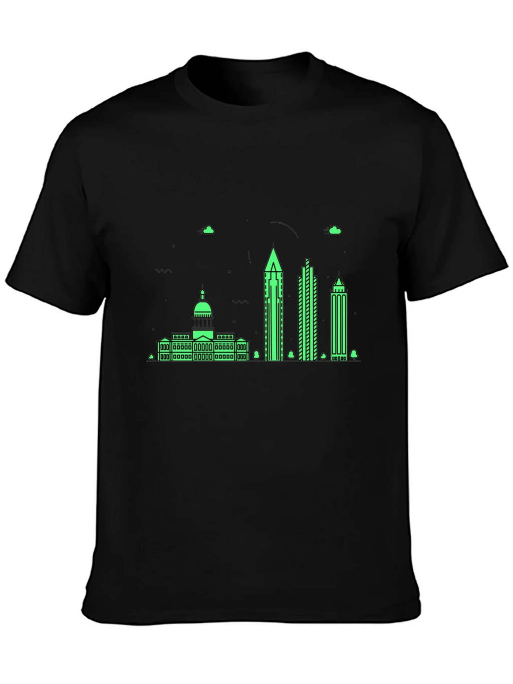Austin Skyline Graphic Tee - Cityscape T-Shirt