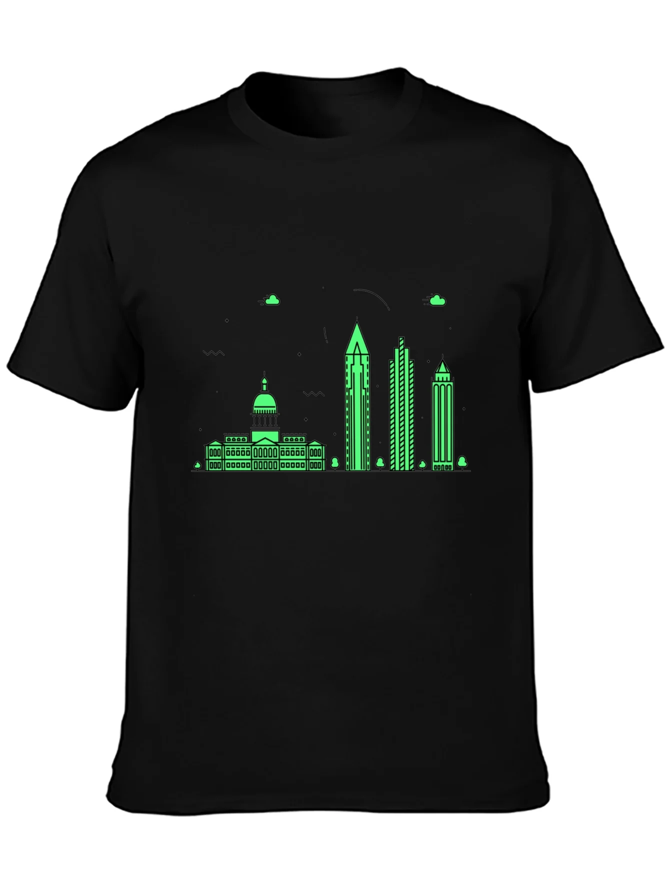 Austin Skyline Graphic Tee - Cityscape T-Shirt