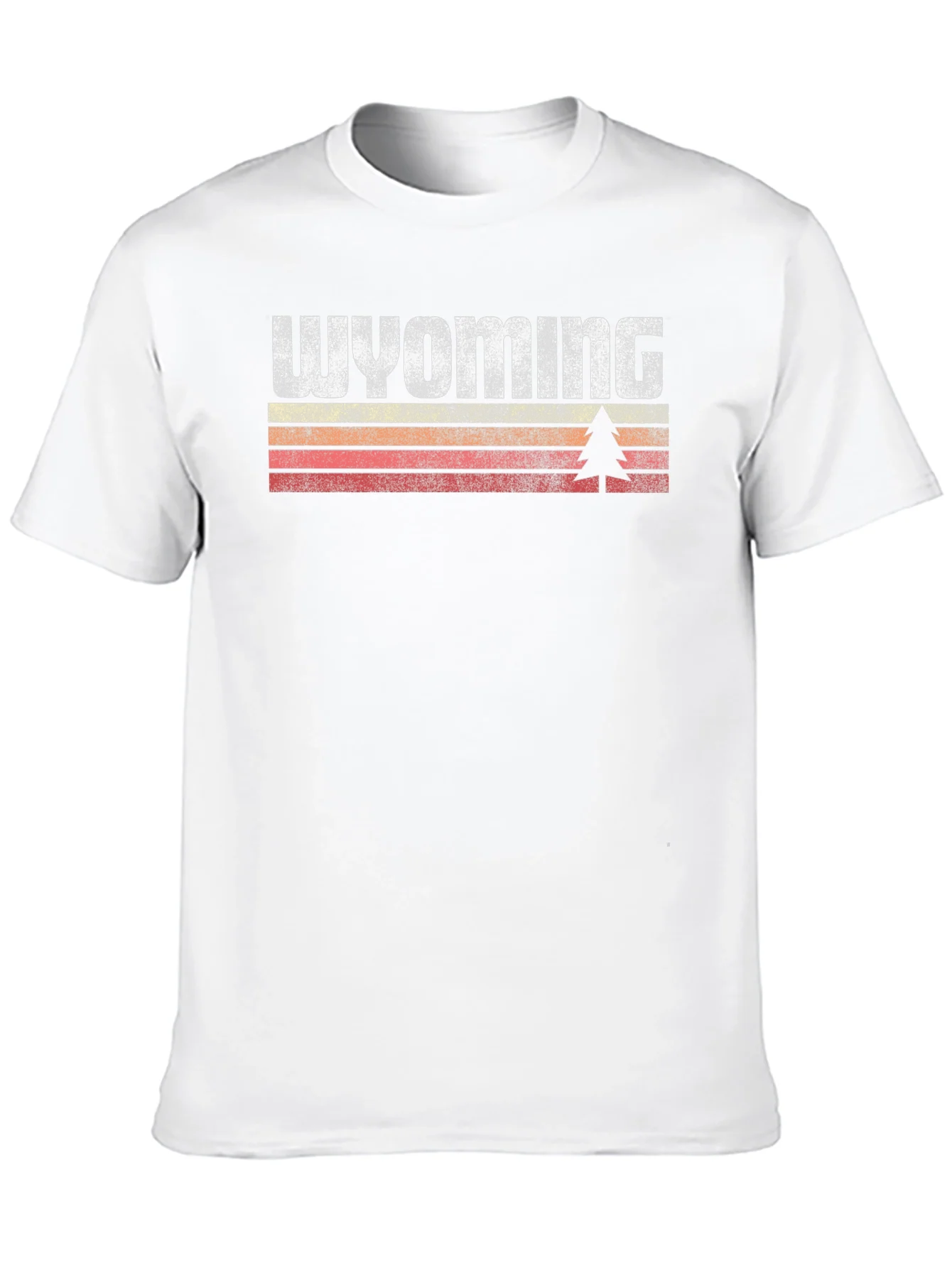 Wyoming Retro Graphic Tee - Vintage Style T-Shirt