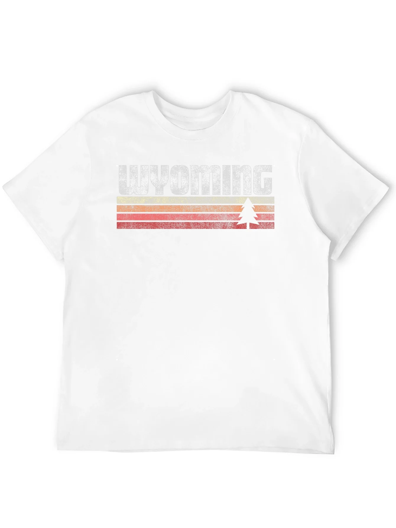 Wyoming Retro Graphic Tee - Vintage Style T-Shirt