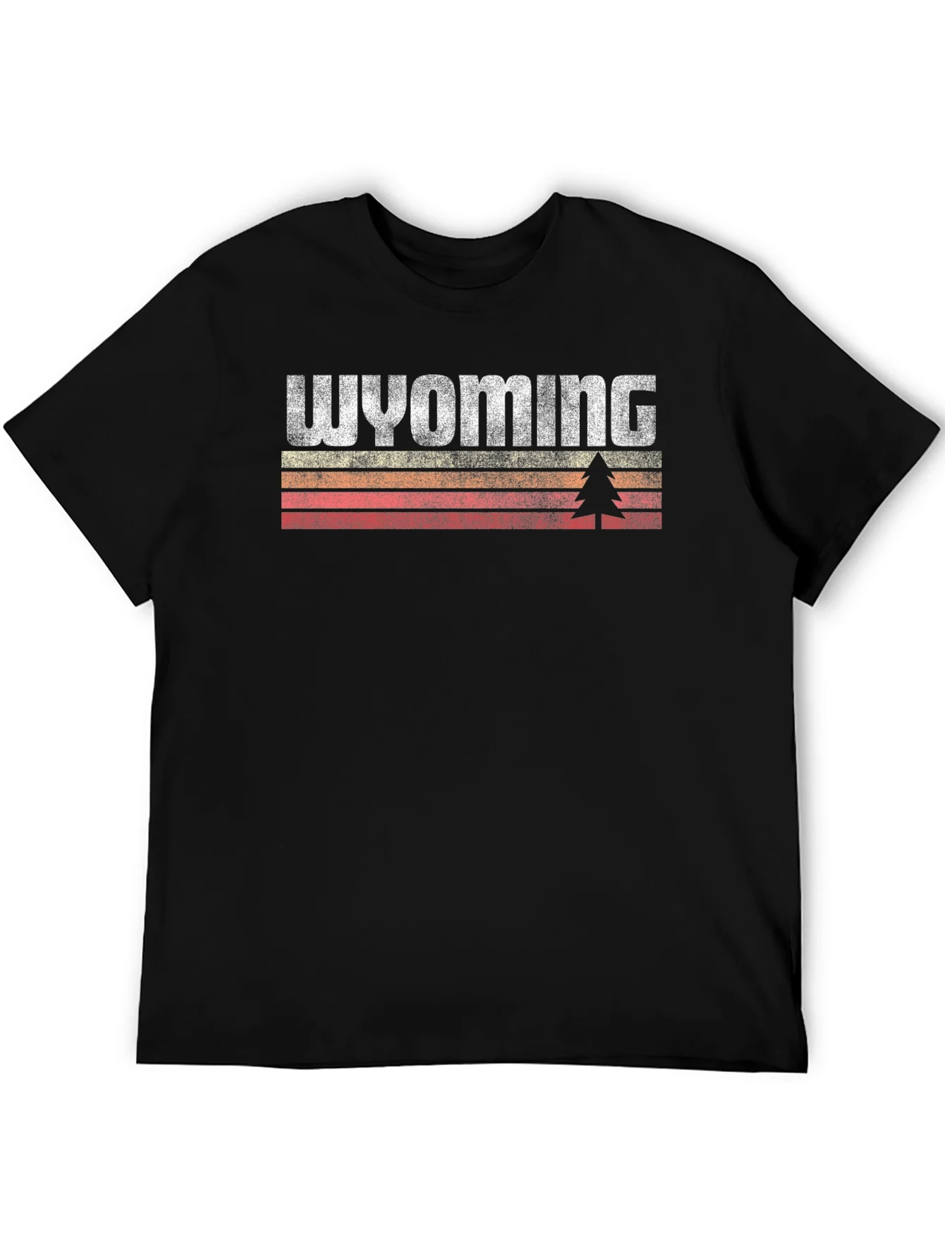 Wyoming Retro Graphic Tee - Vintage Style T-Shirt