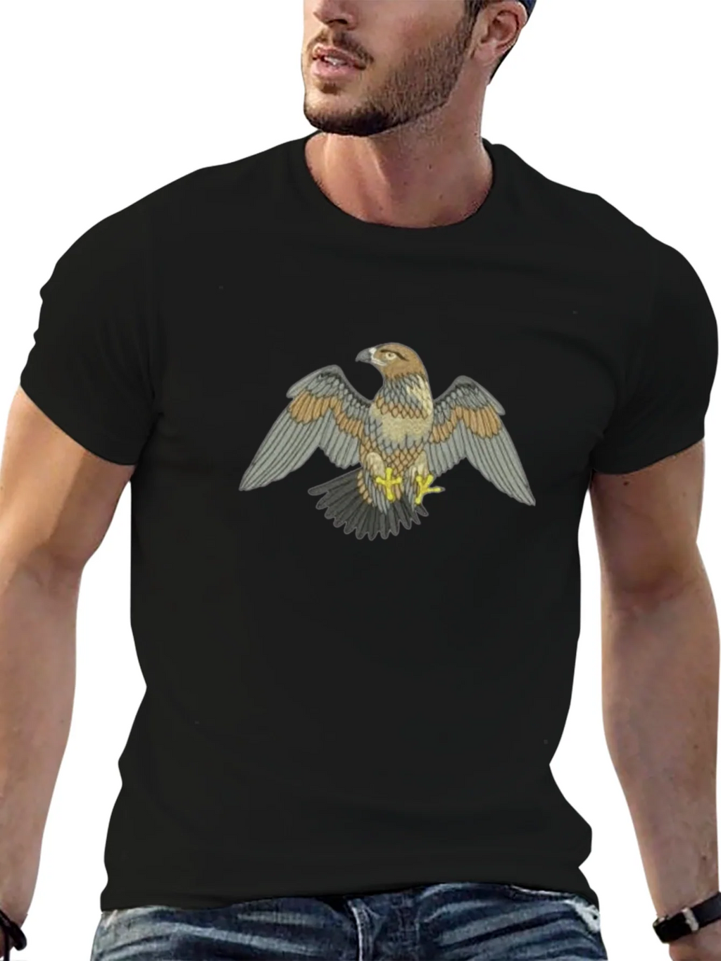 Black Eagle Graphic T-Shirt
