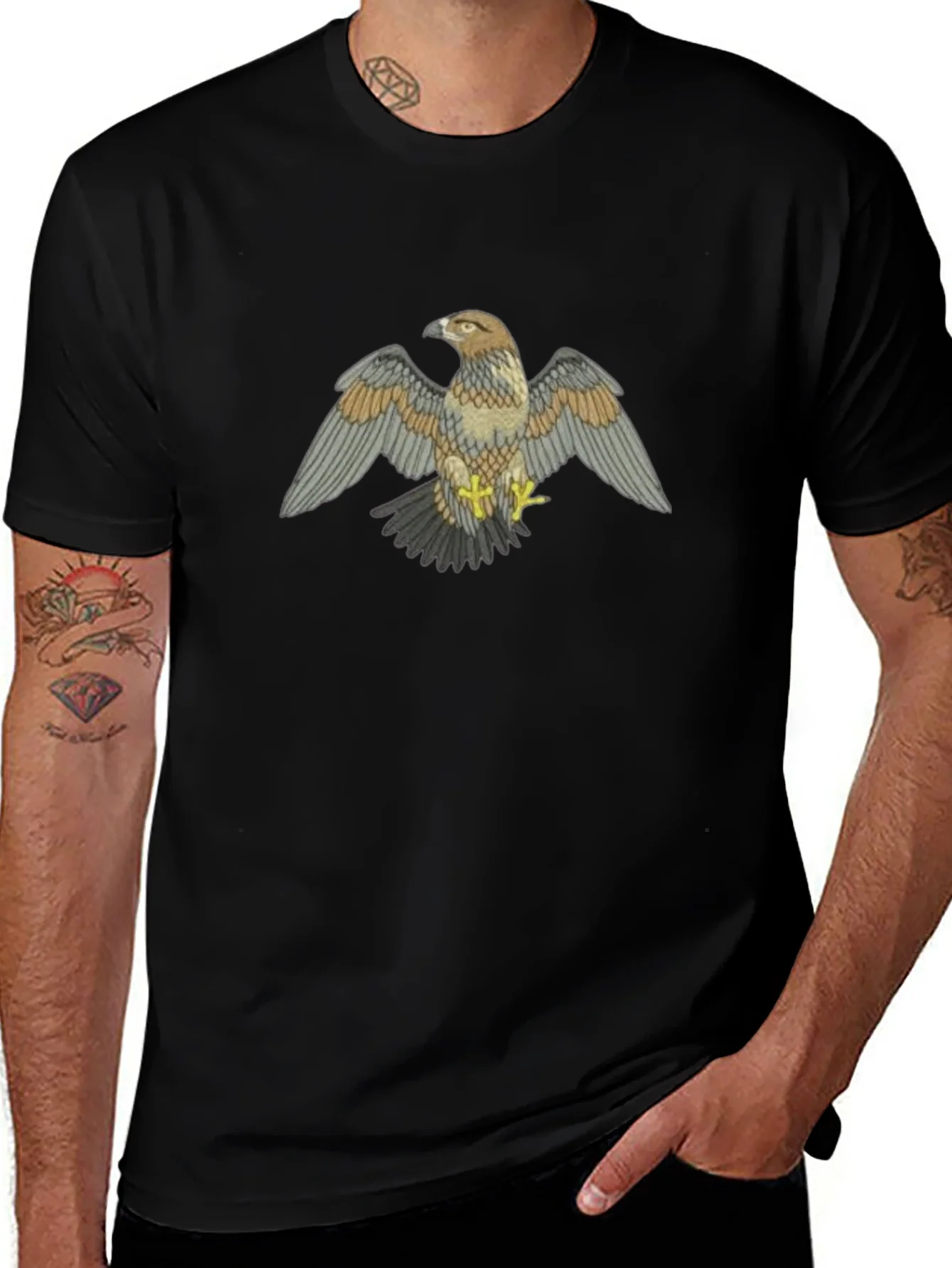 Black Eagle Graphic T-Shirt