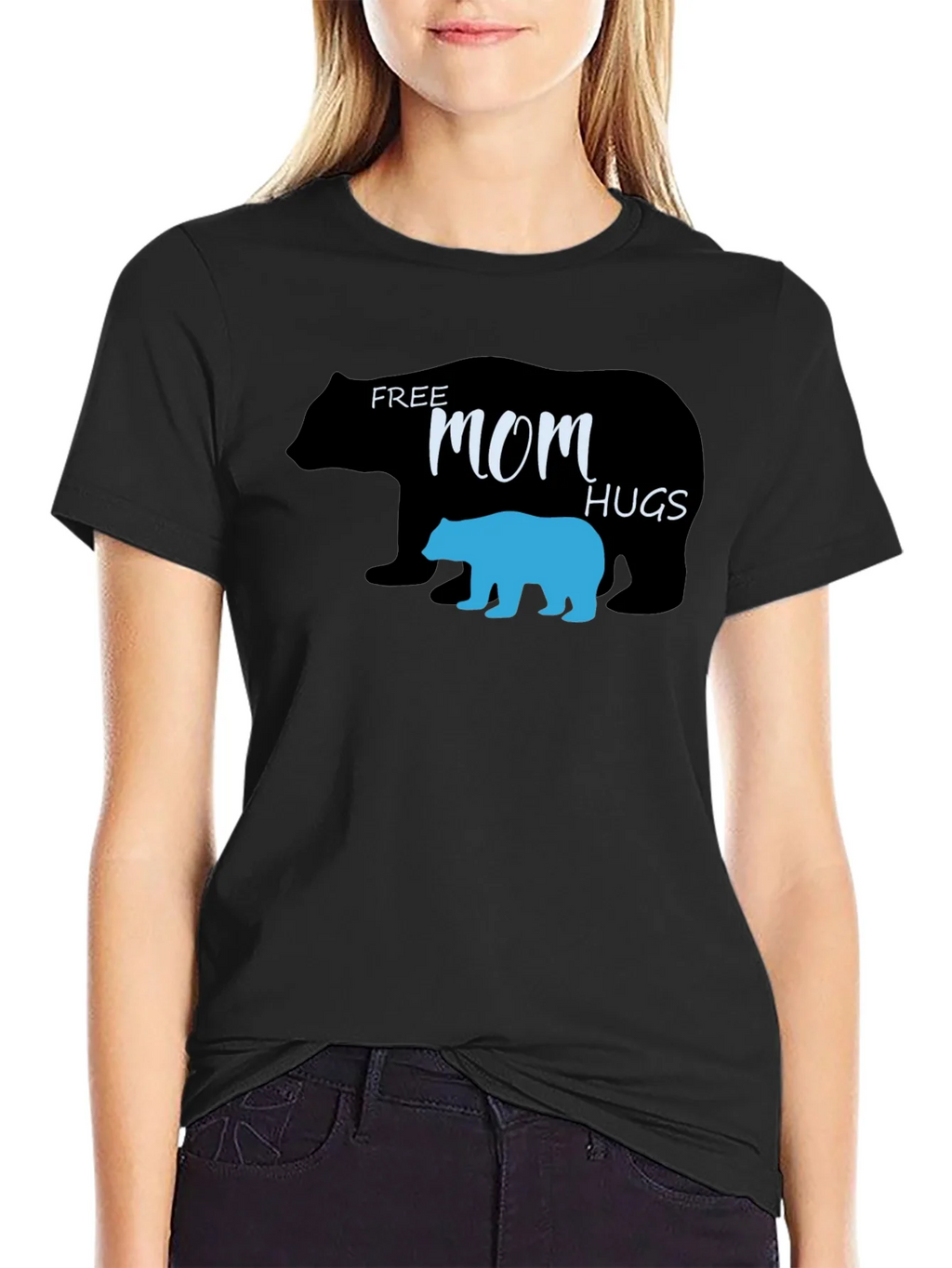 Free Mom Hugs Bear T-Shirt