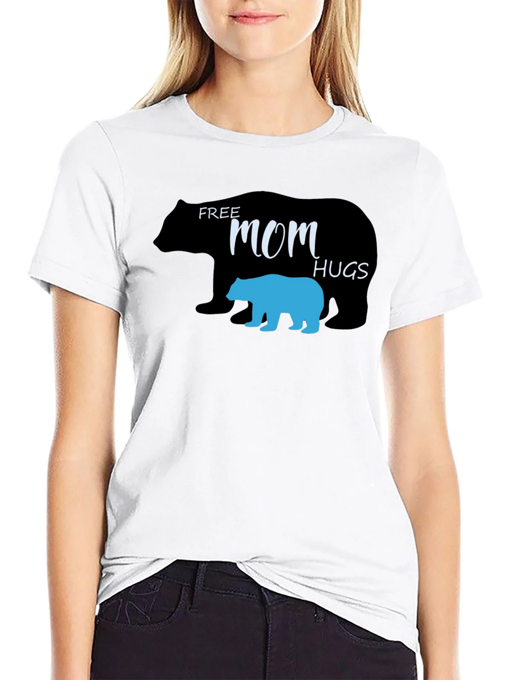 Free Mom Hugs Bear T-Shirt