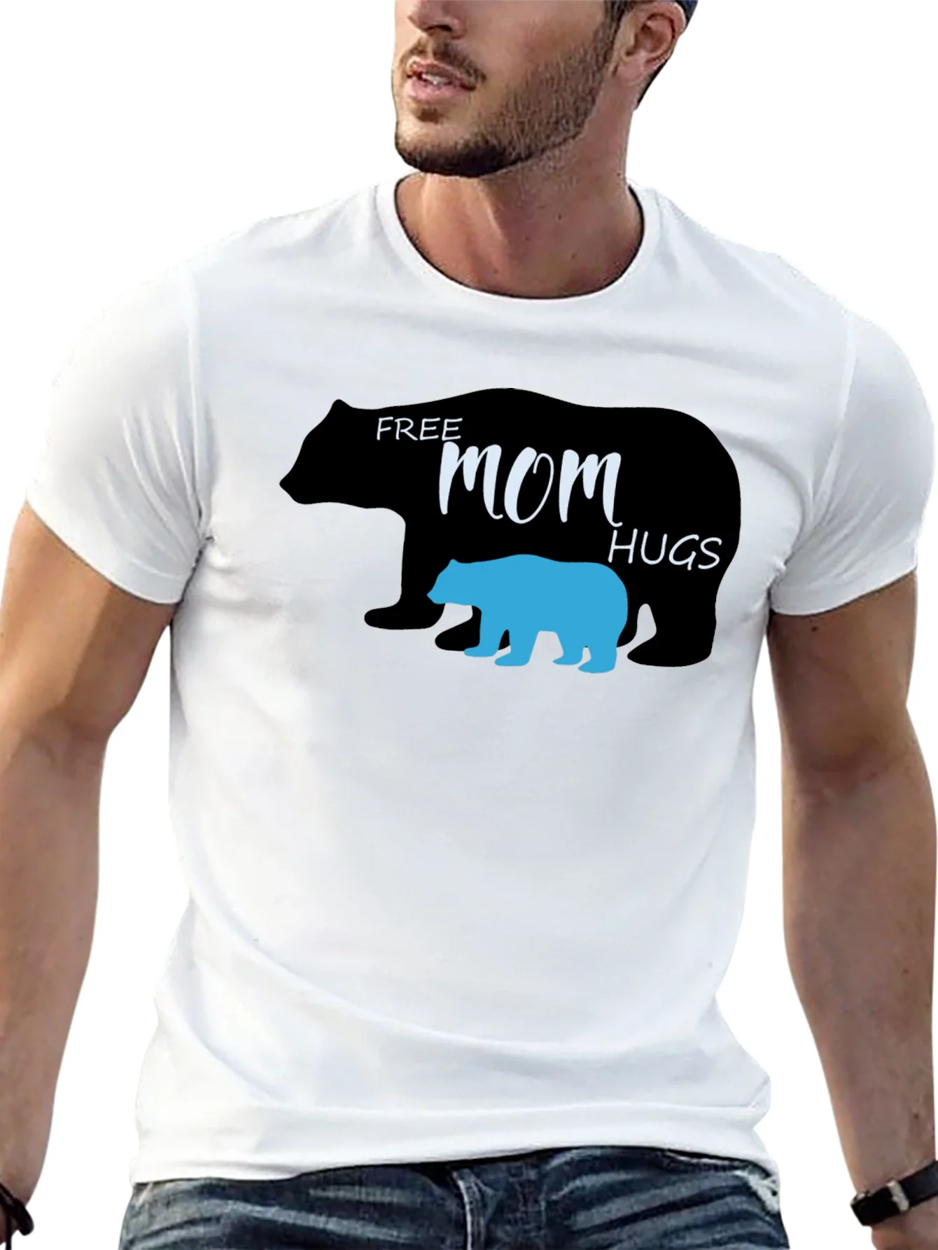 Free Mom Hugs Bear T-Shirt