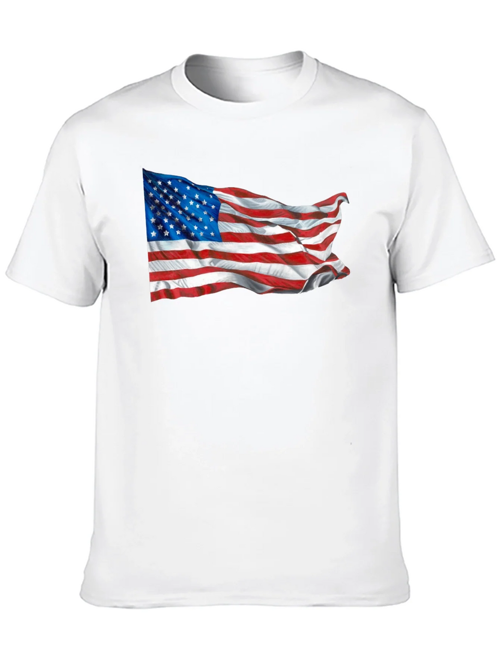 American Flag Graphic T-Shirt
