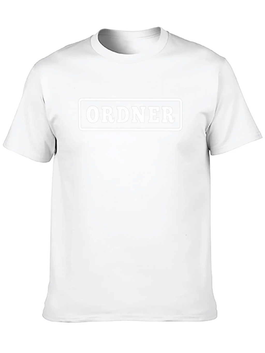 ORDNER Graphic T-Shirt - Classic Black Tee