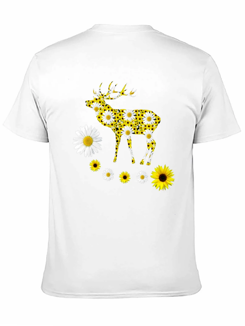 Floral Deer Graphic Tee