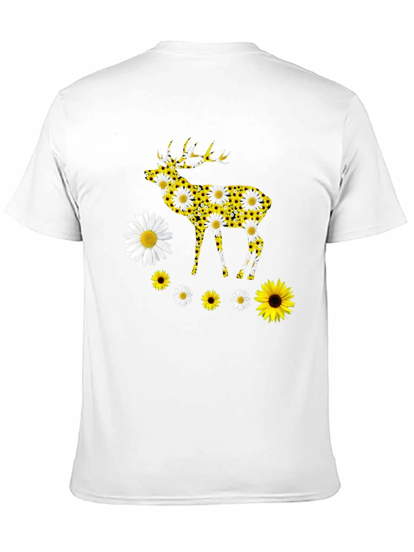 Floral Deer Graphic Tee