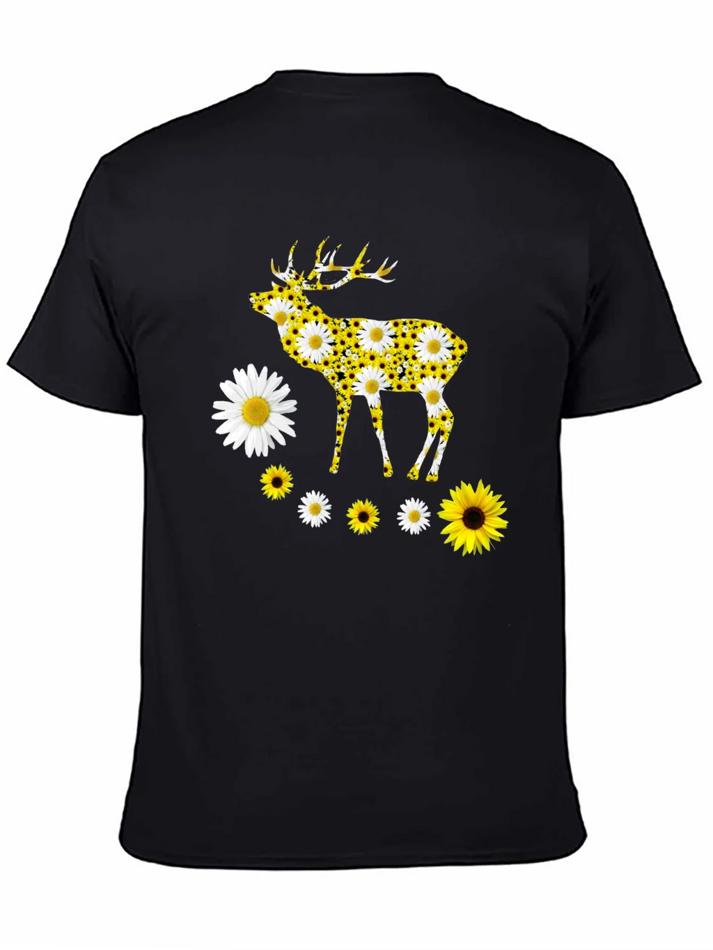 Floral Deer Graphic Tee