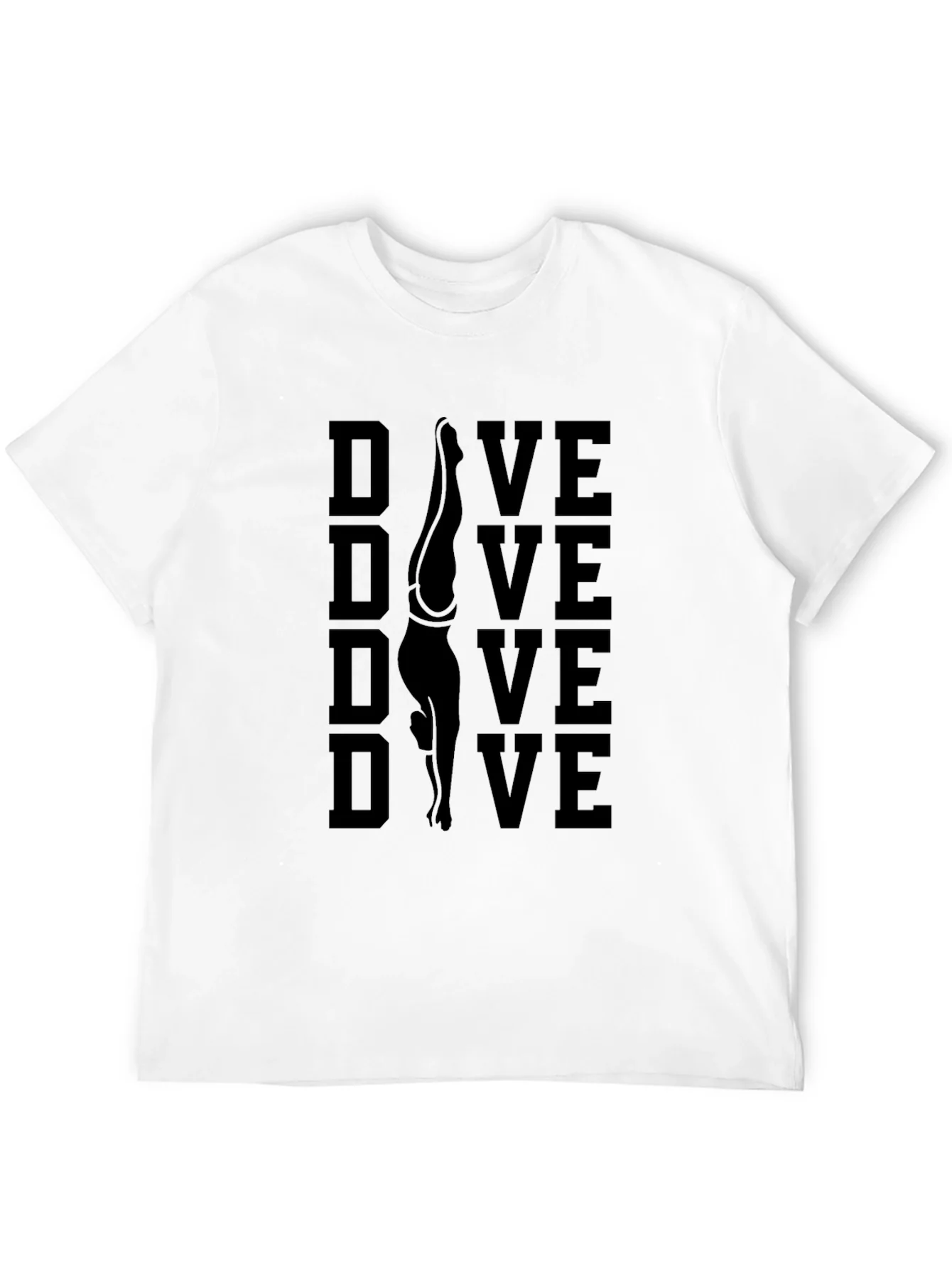 DIVE T-Shirt - Graphic Tee for Swimming & Diving Fans