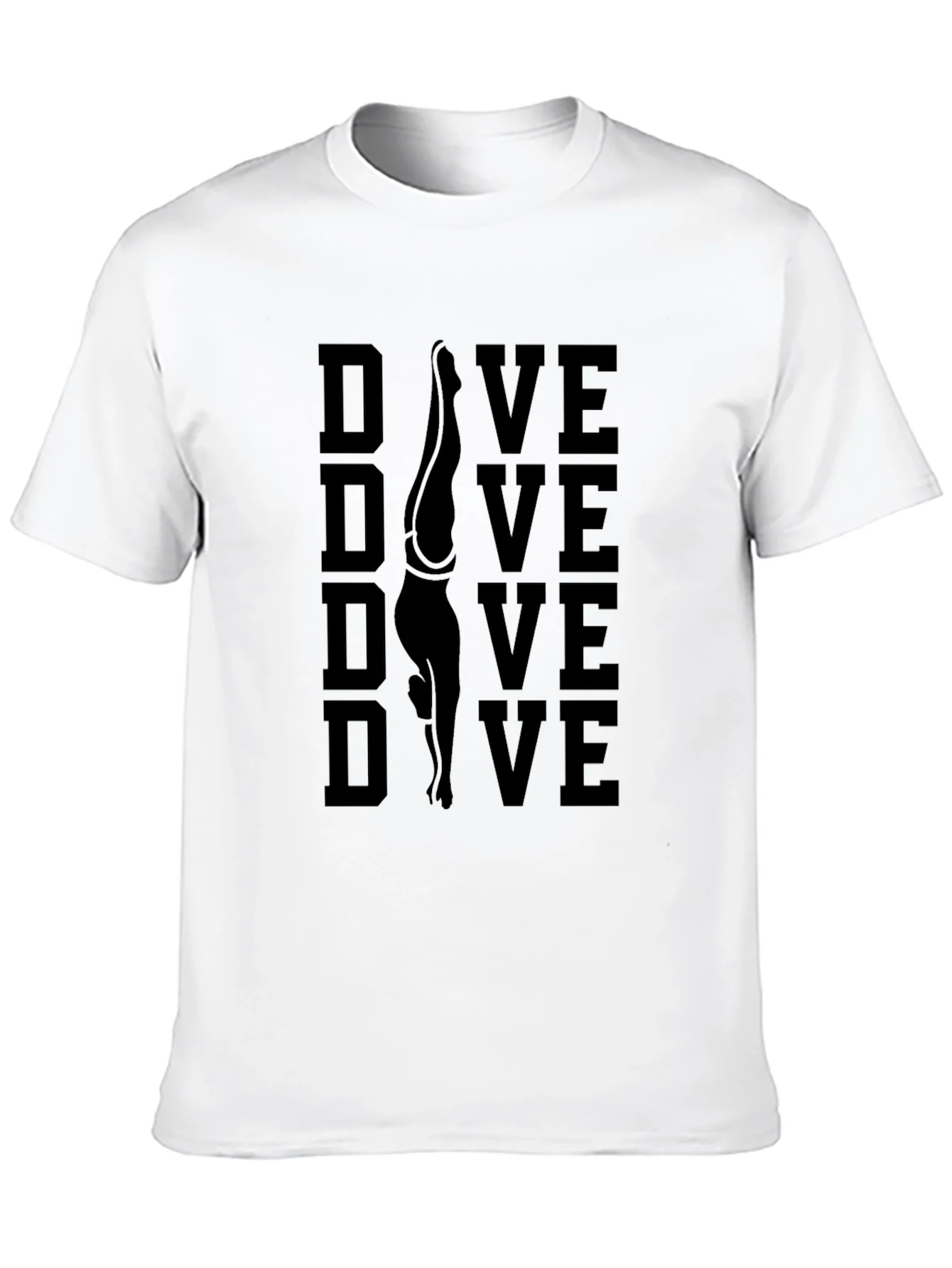 DIVE T-Shirt - Graphic Tee for Swimming & Diving Fans